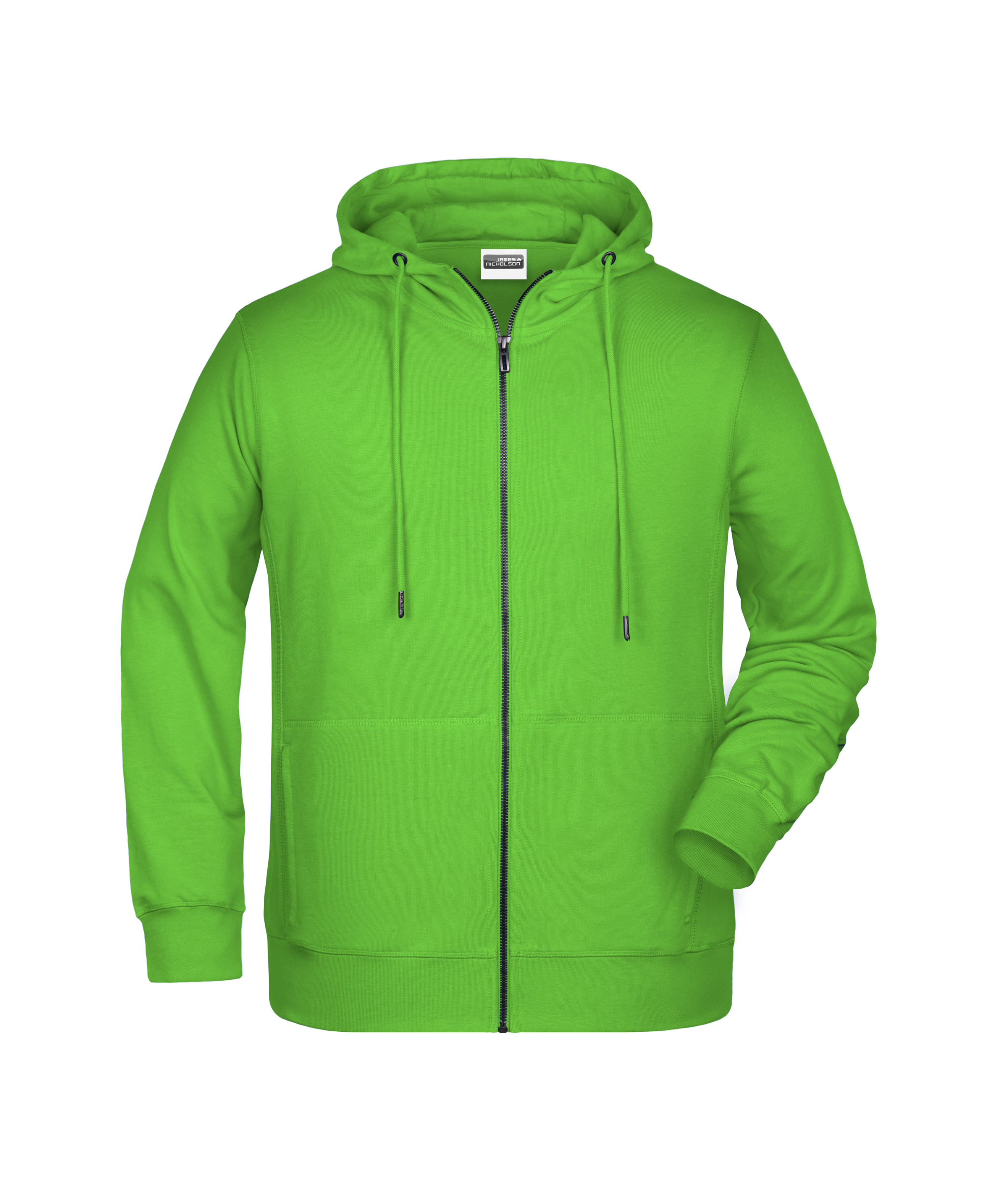 Men's Zip Hoody 8026 Sweat-Jacke mit Kapuze und Reißverschluss