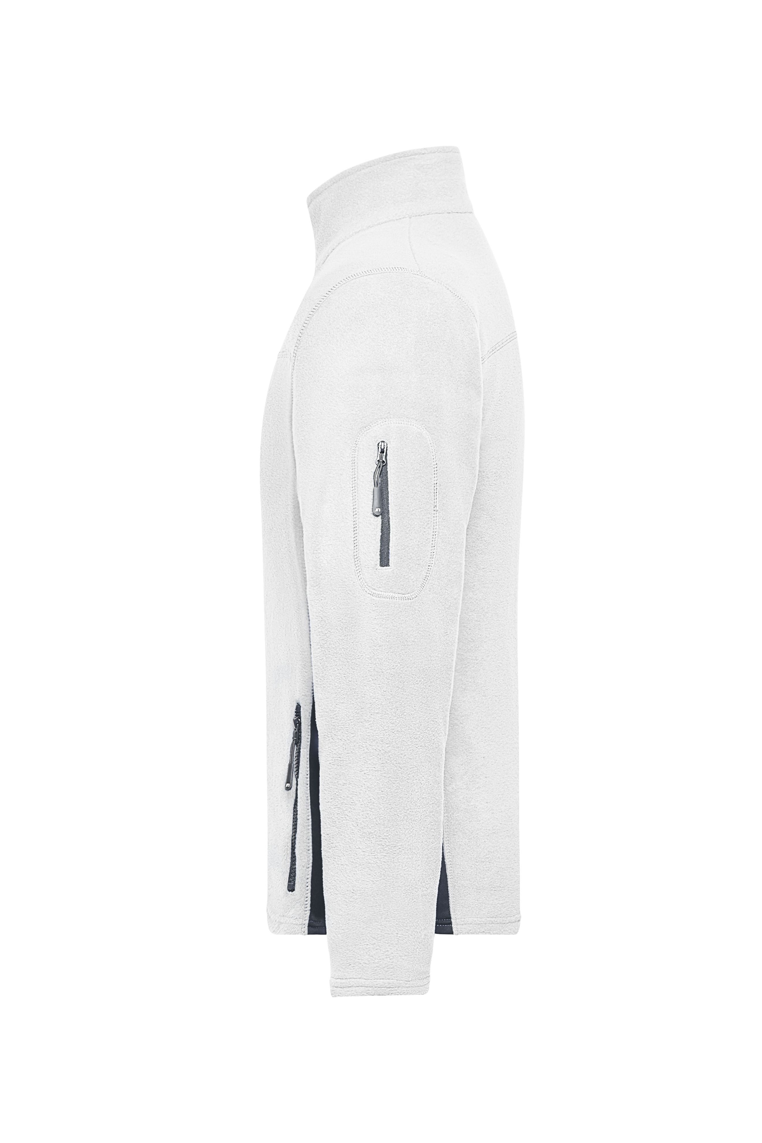 Men's Workwear Fleece Jacket - STRONG - JN842 Strapazierfähige Fleece Jacke im Materialmix Men's Workwear Fleece Jacket - STRONG - JN842 Strapazierfähige Fleece Jacke im Materialmix