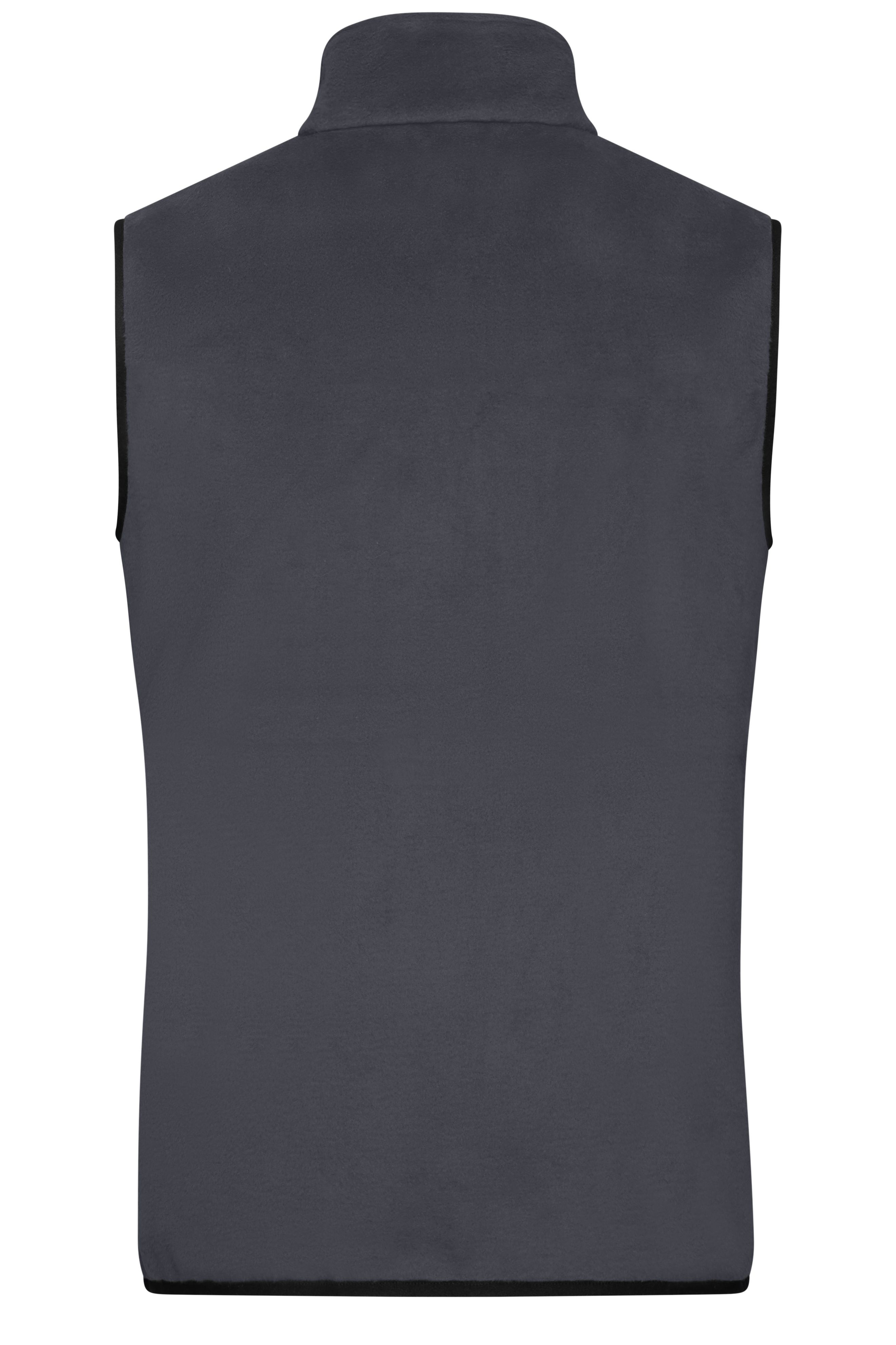 Men's Fleece Vest JN1310 Fleeceweste im Materialmix Men's Fleece Vest JN1310 Fleeceweste im Materialmix