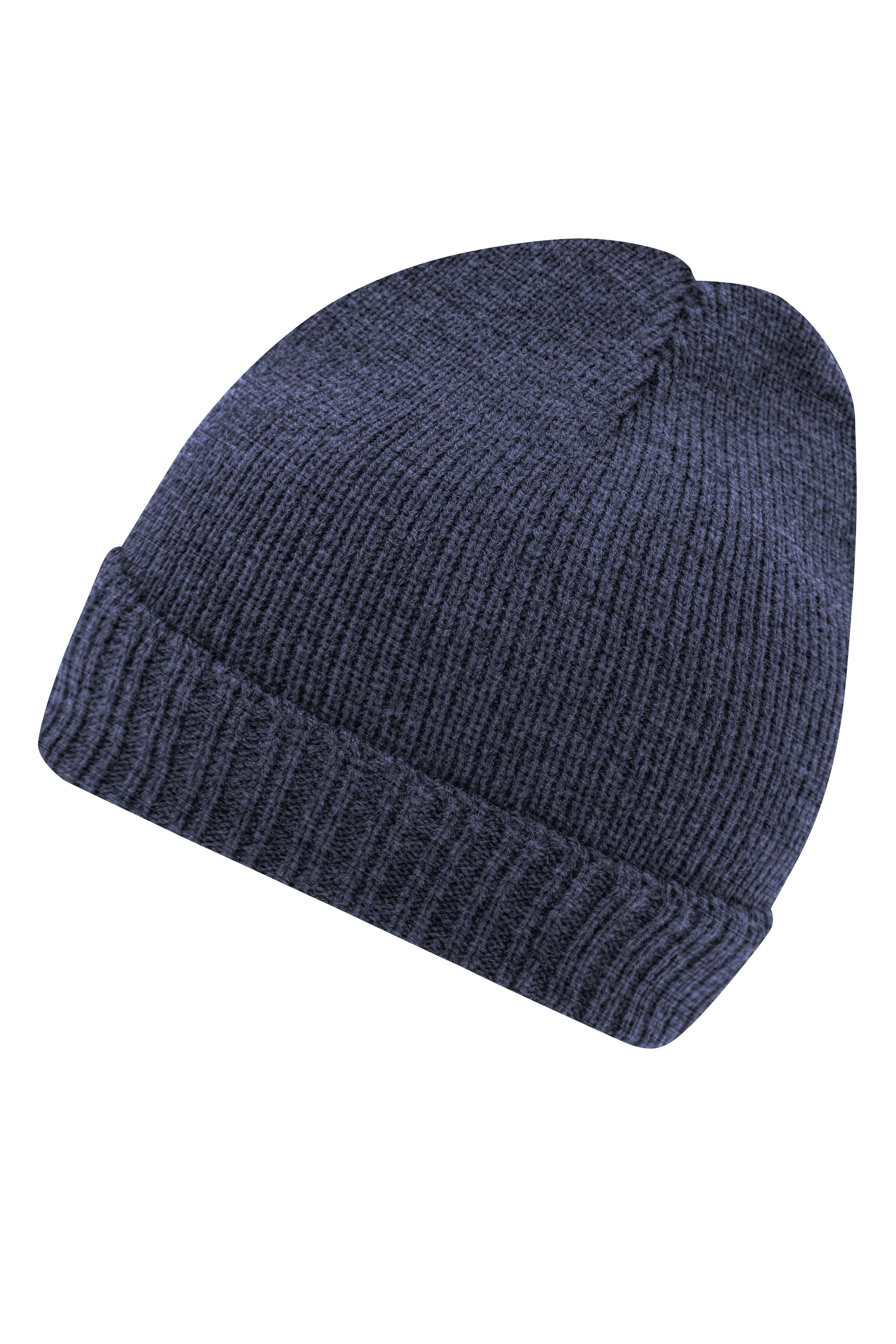 Basic Knitted Beanie MB7111 Promotion Strickmütze mit Umschlag