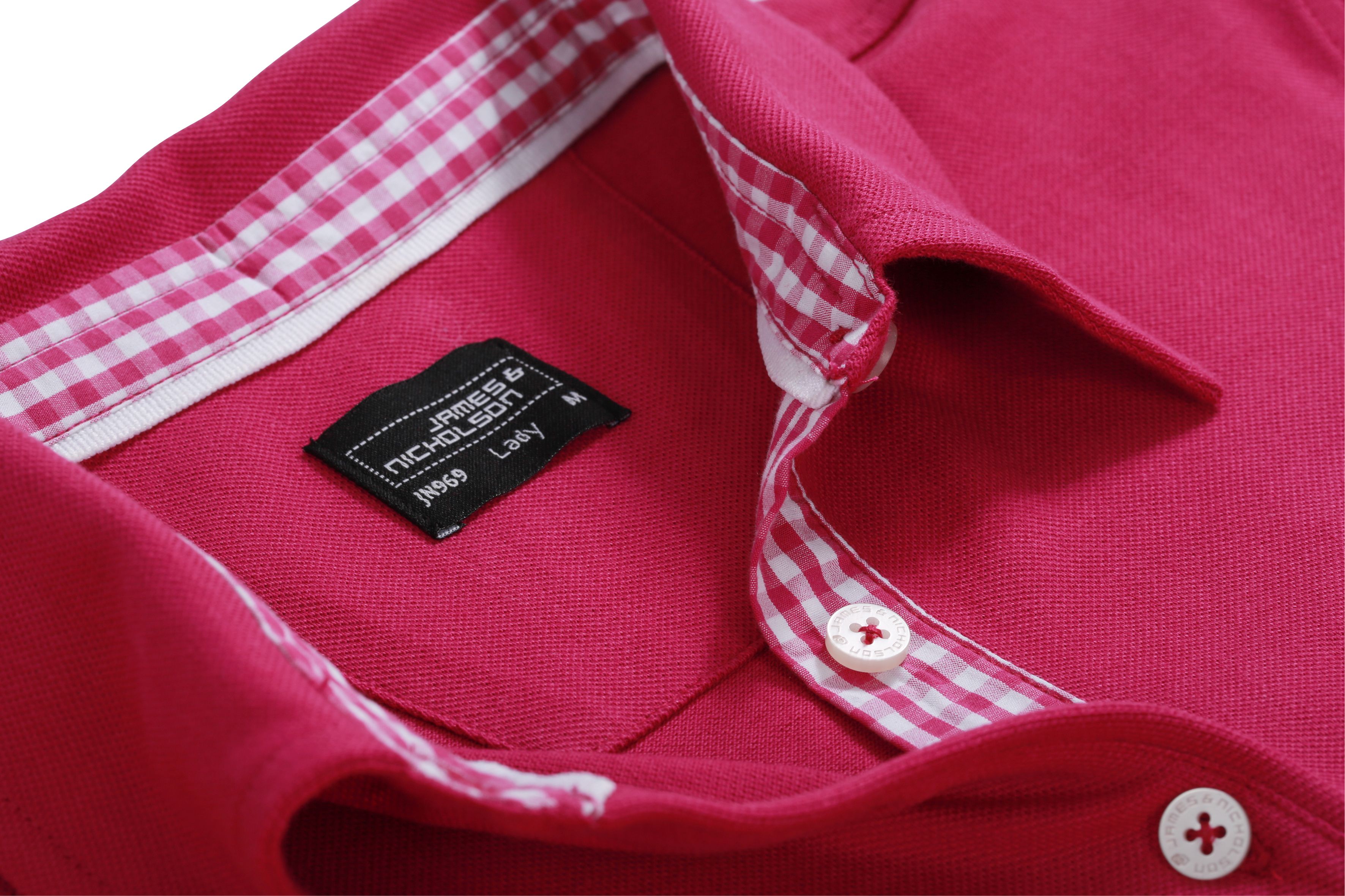 Ladies' Plain Polo JN969 Polo mit konfektioniertem Kragen Ladies' Plain Polo JN969 Polo mit konfektioniertem Kragen