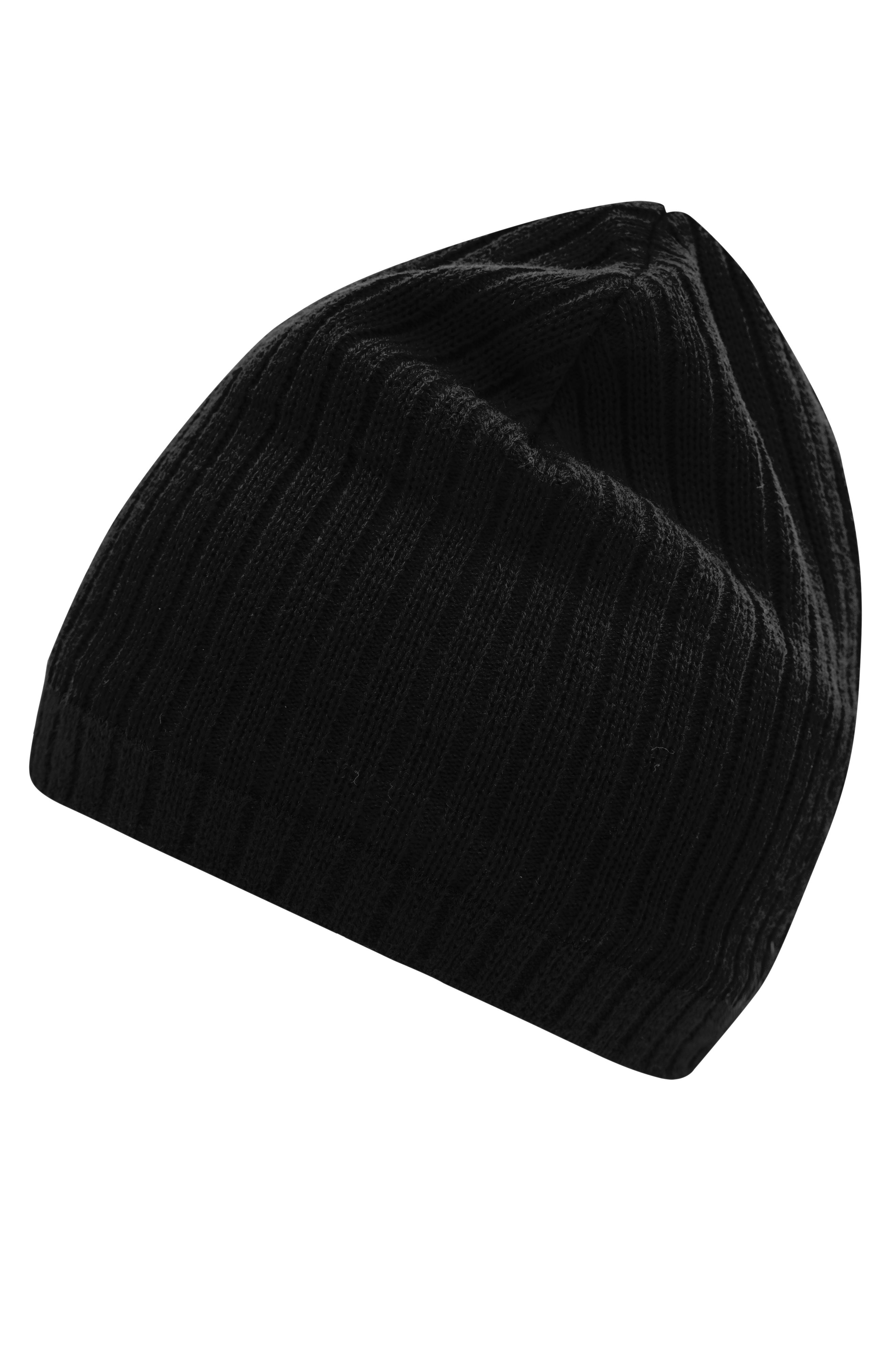 Knitted Hat MB7102 Strickmütze in klassischer Ripp-Optik