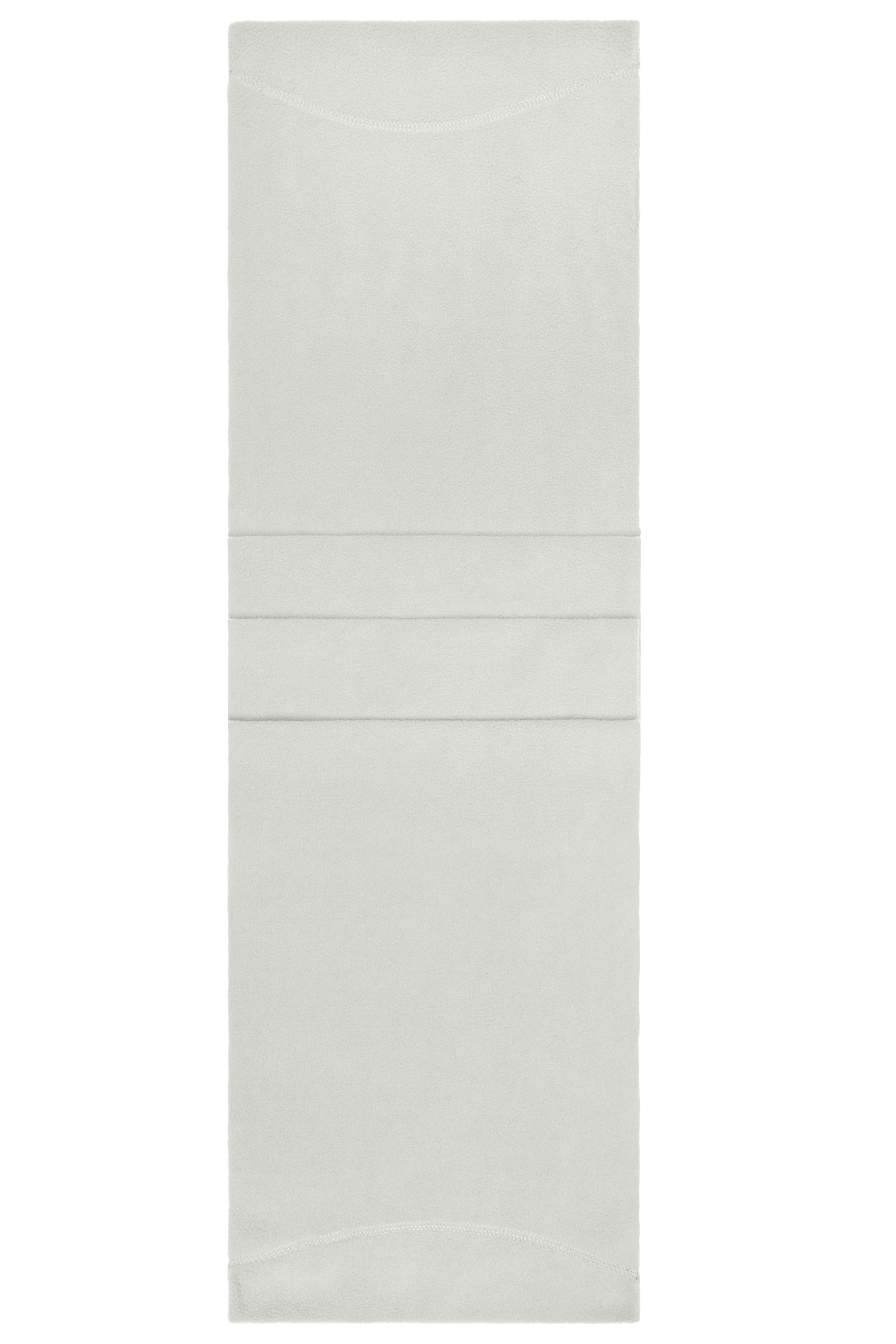 Microfleece Scarf MB7740 Eleganter Fleece Schal mit umgenähten Enden und Ziernaht
