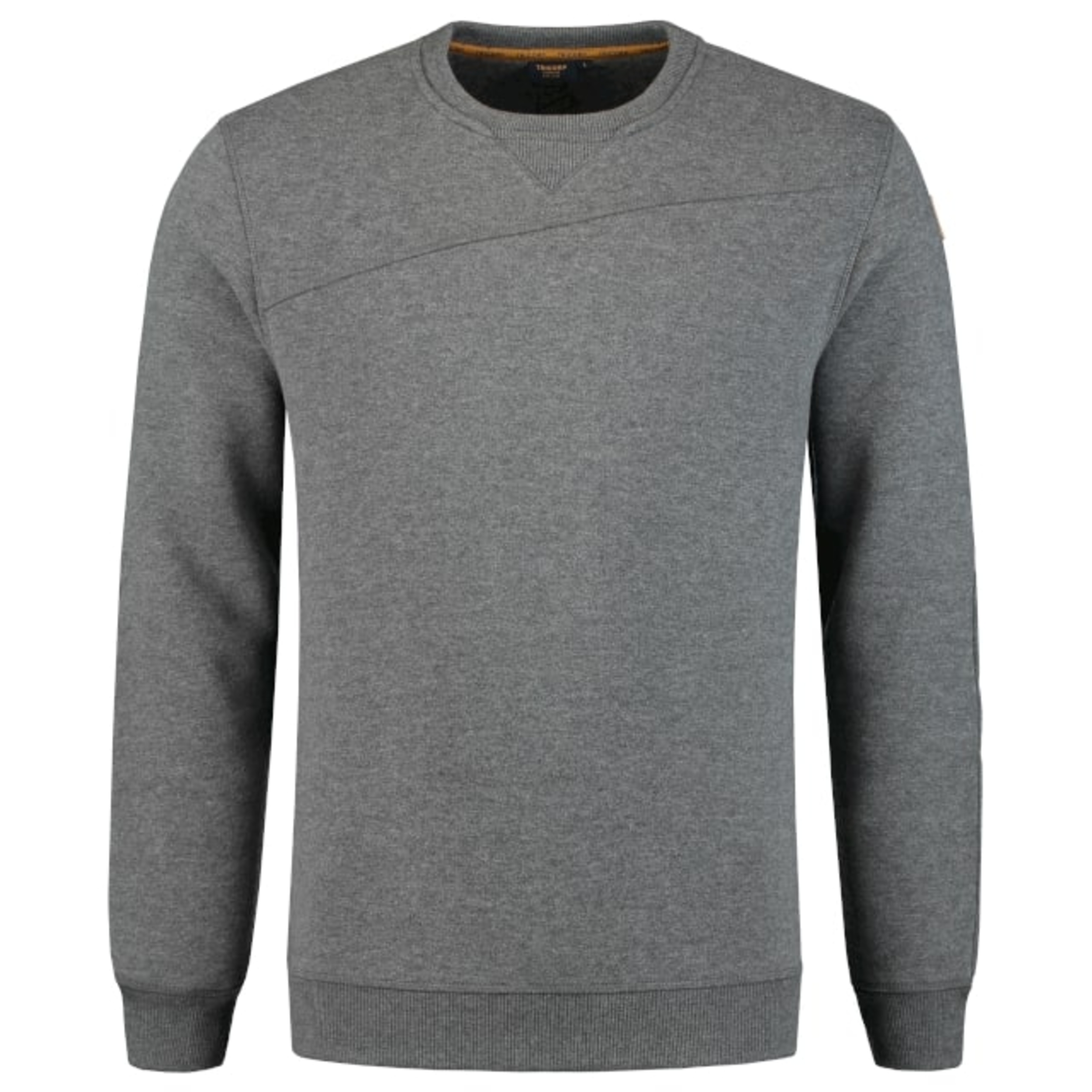 Herren Pullover - PREMIUM SWEATER T41 - gerader Schnitt mit Seitennähten und Doppelmaterial im Ellenbogenbereich - Sweatshirt Herren ohne Kapuze als Arbeitspullover