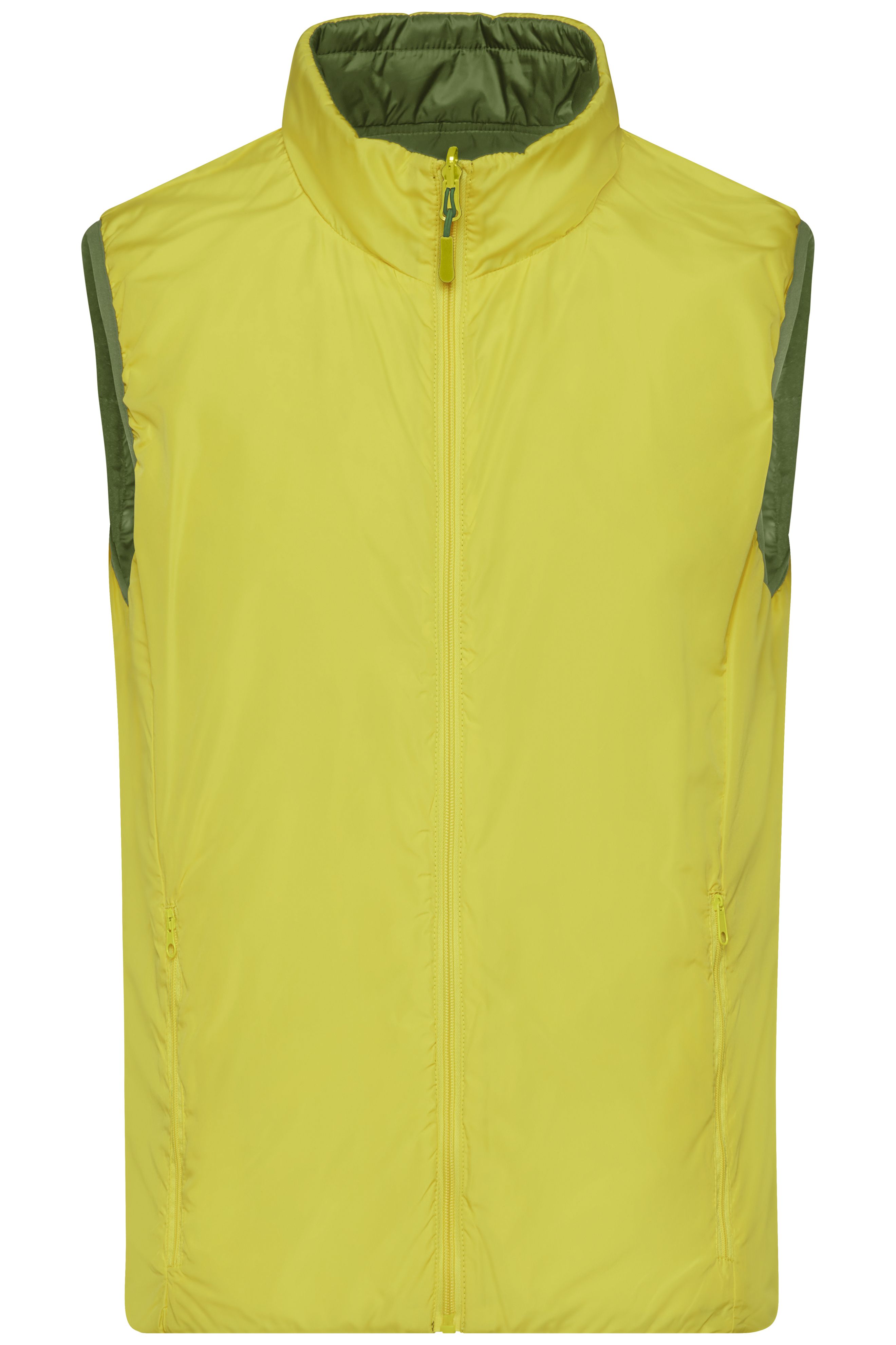 Men's Lightweight Vest JN1090 Leichte Wendeweste mit DuPont™ Sorona® Wattierung (nachwachsender, pflanzlicher Rohstoff)