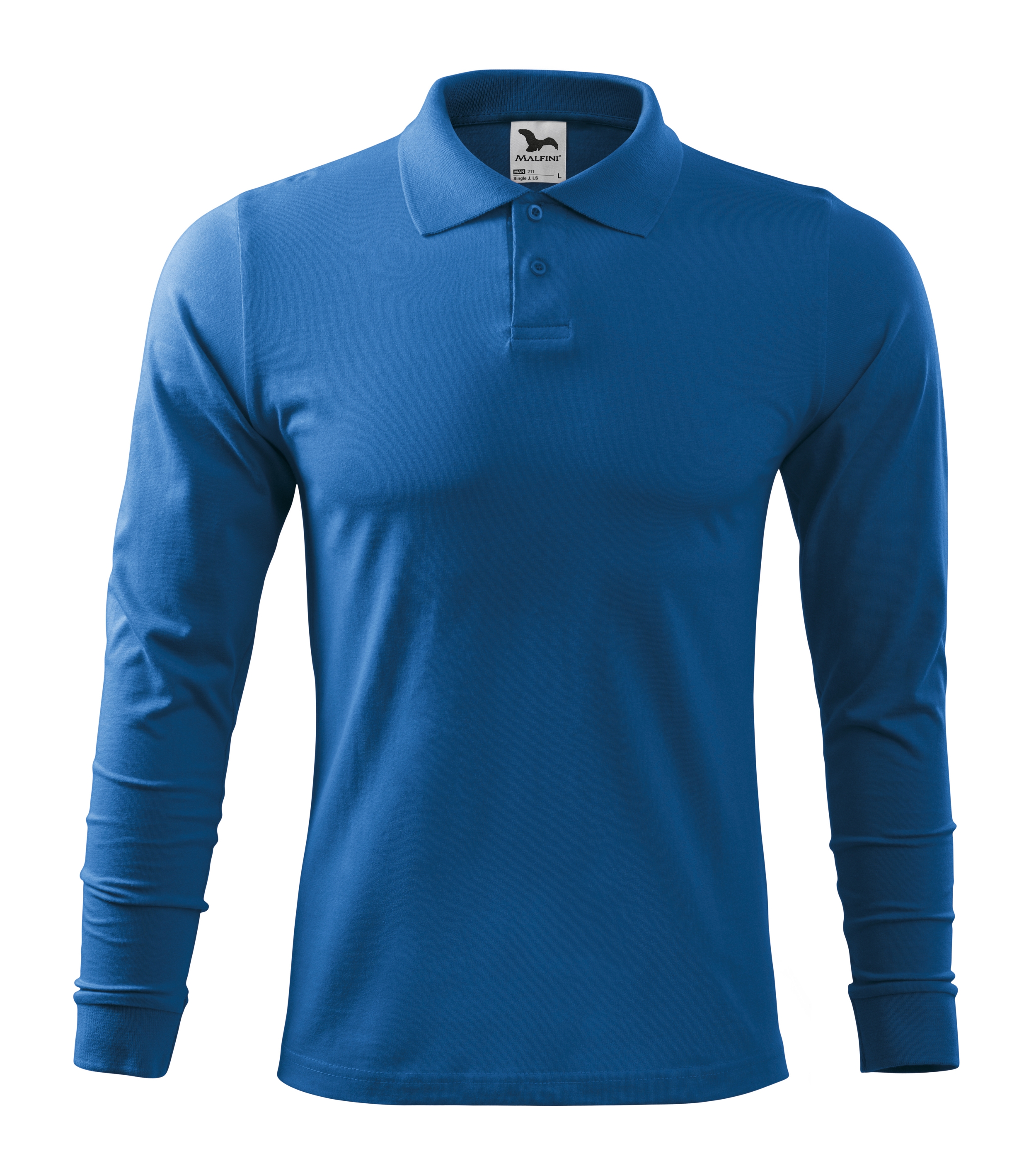 Single J. LS 211 Polohemd Herren