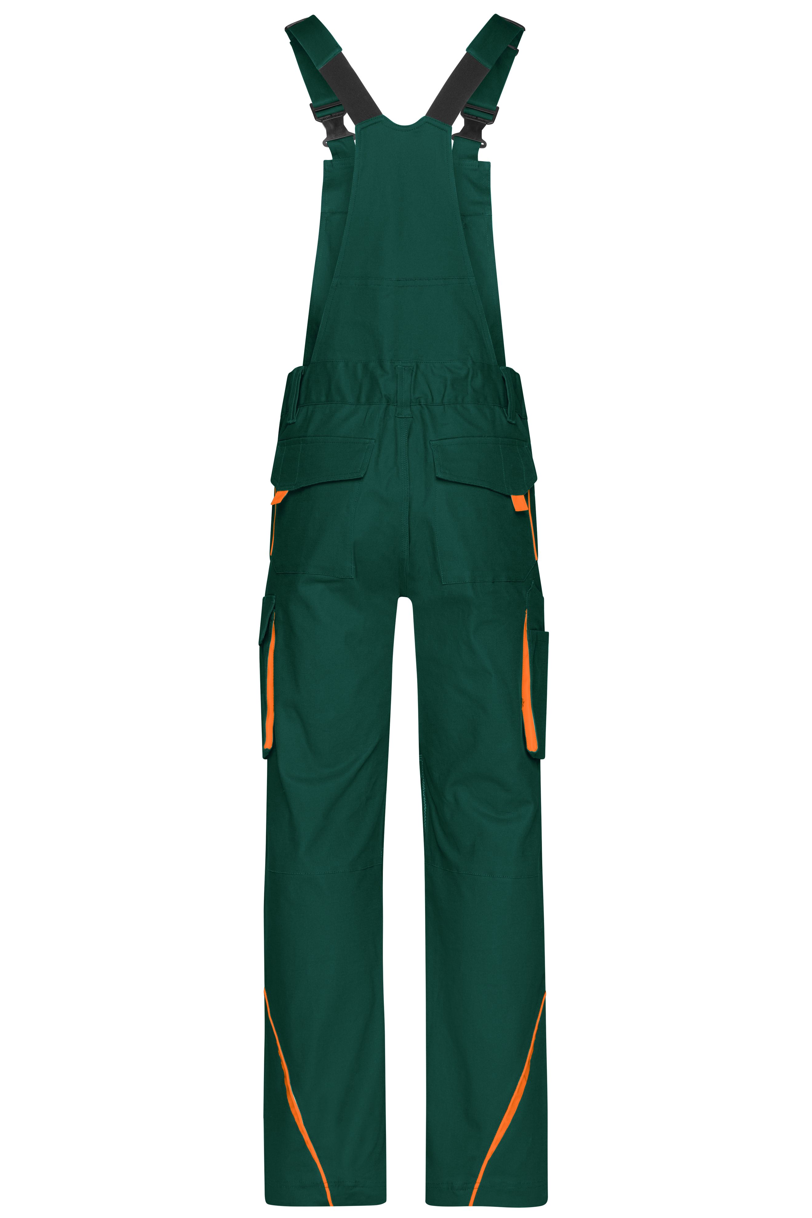 Workwear Pants with Bib - COLOR - JN848 Funktionelle Latzhose im sportlichen Look mit hochwertigen Details