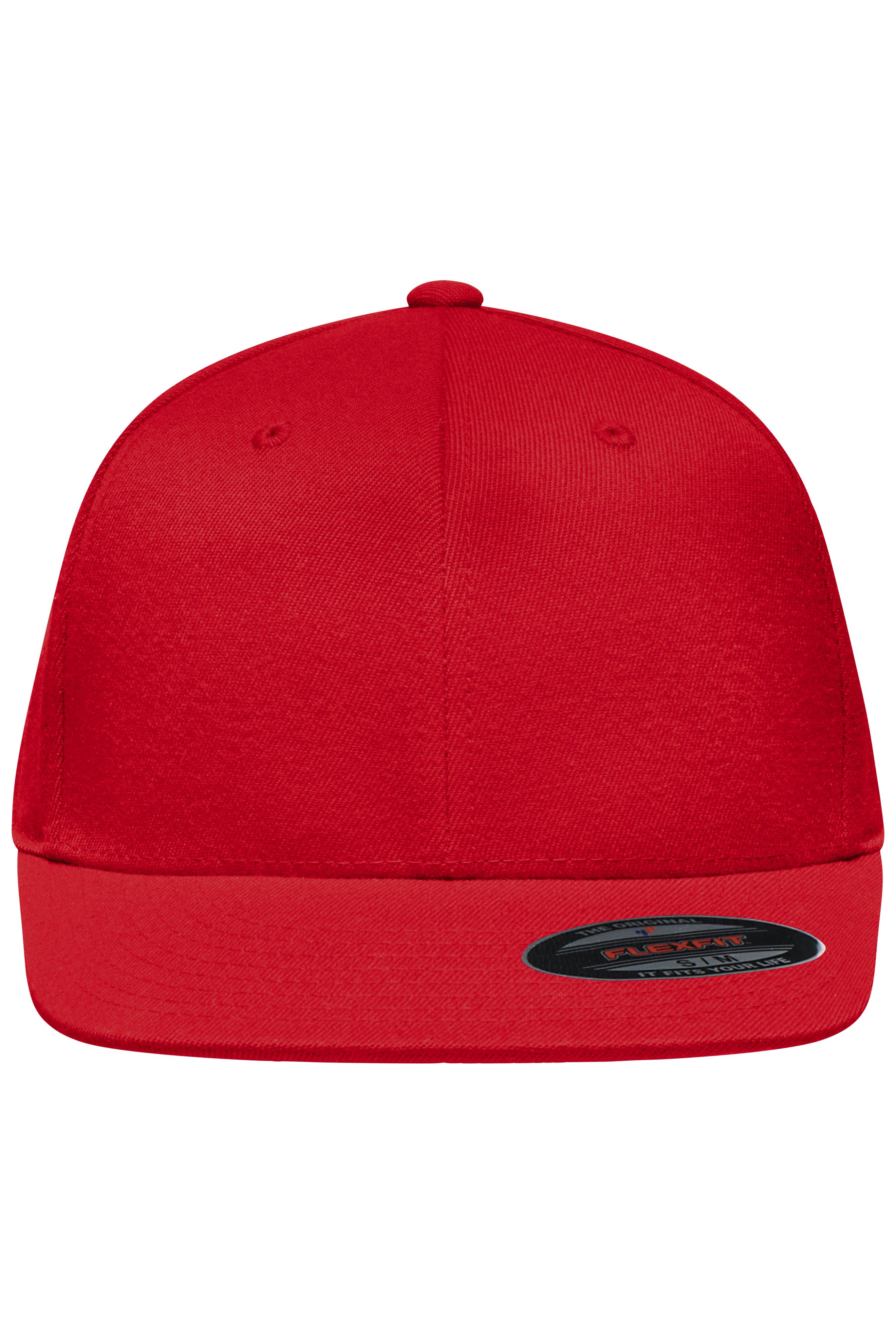 Flexfit® Flat Peak Cap MB6184 6 Panel Cap ohne Verschluss
