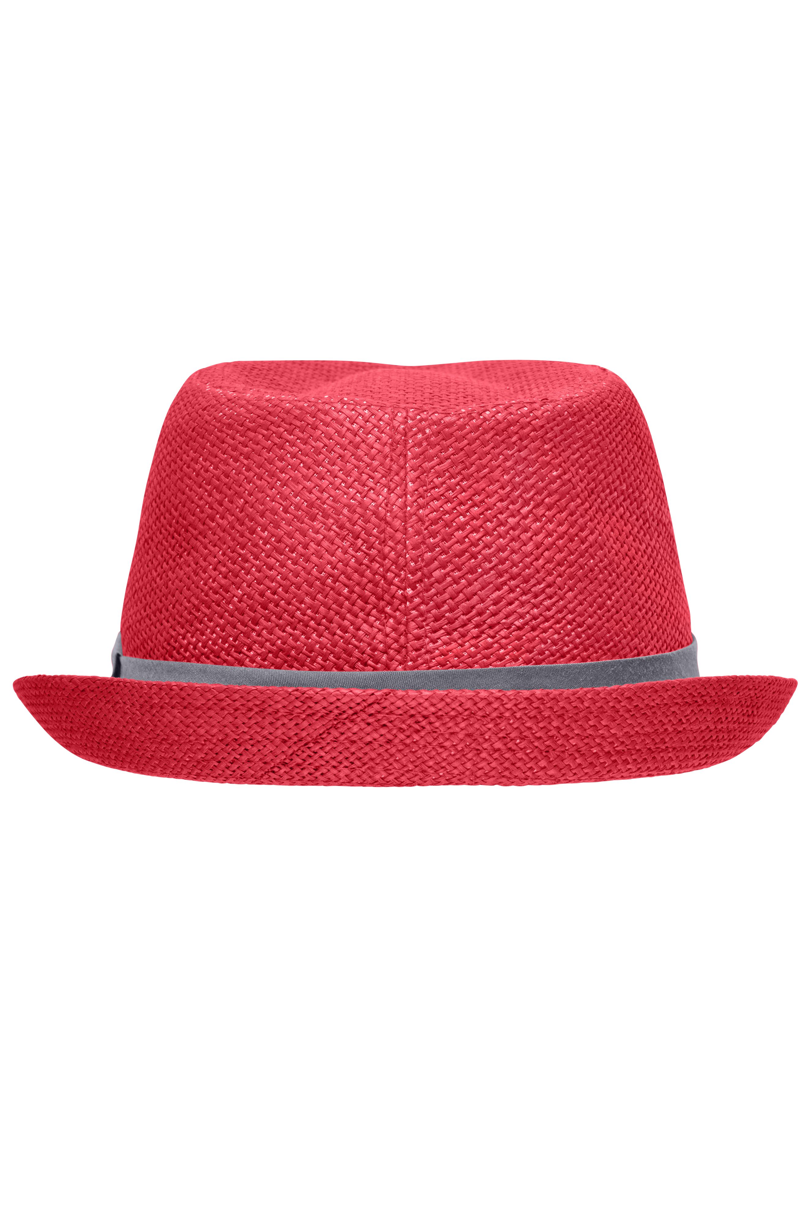 Street Style MB6564 Stylisher, sommerlicher Streetwear Hut mit breitem kontrastfarbigem Band