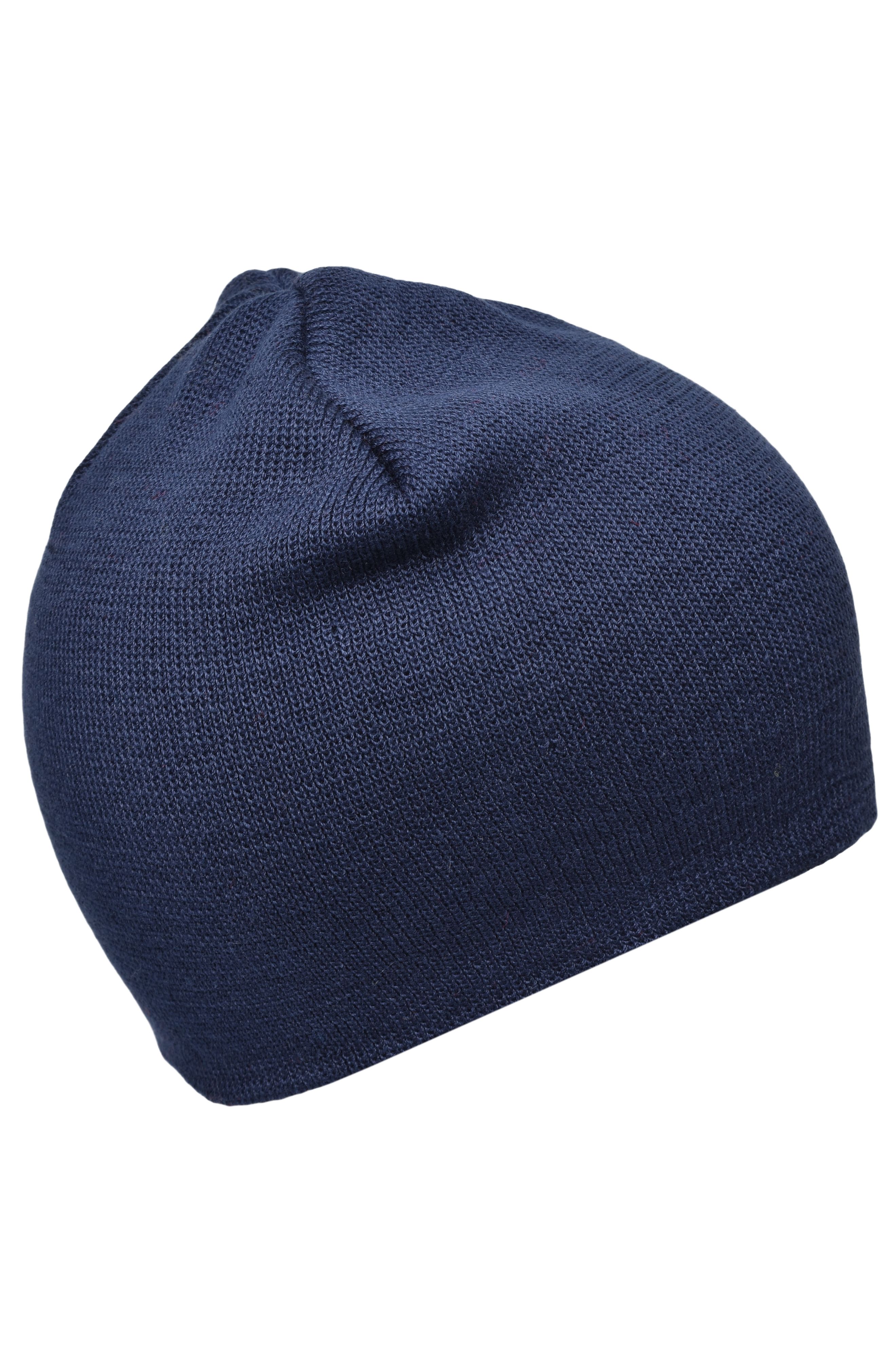 Cotton Beanie MB7926 Enganliegende Strickmütze ohne Umschlag