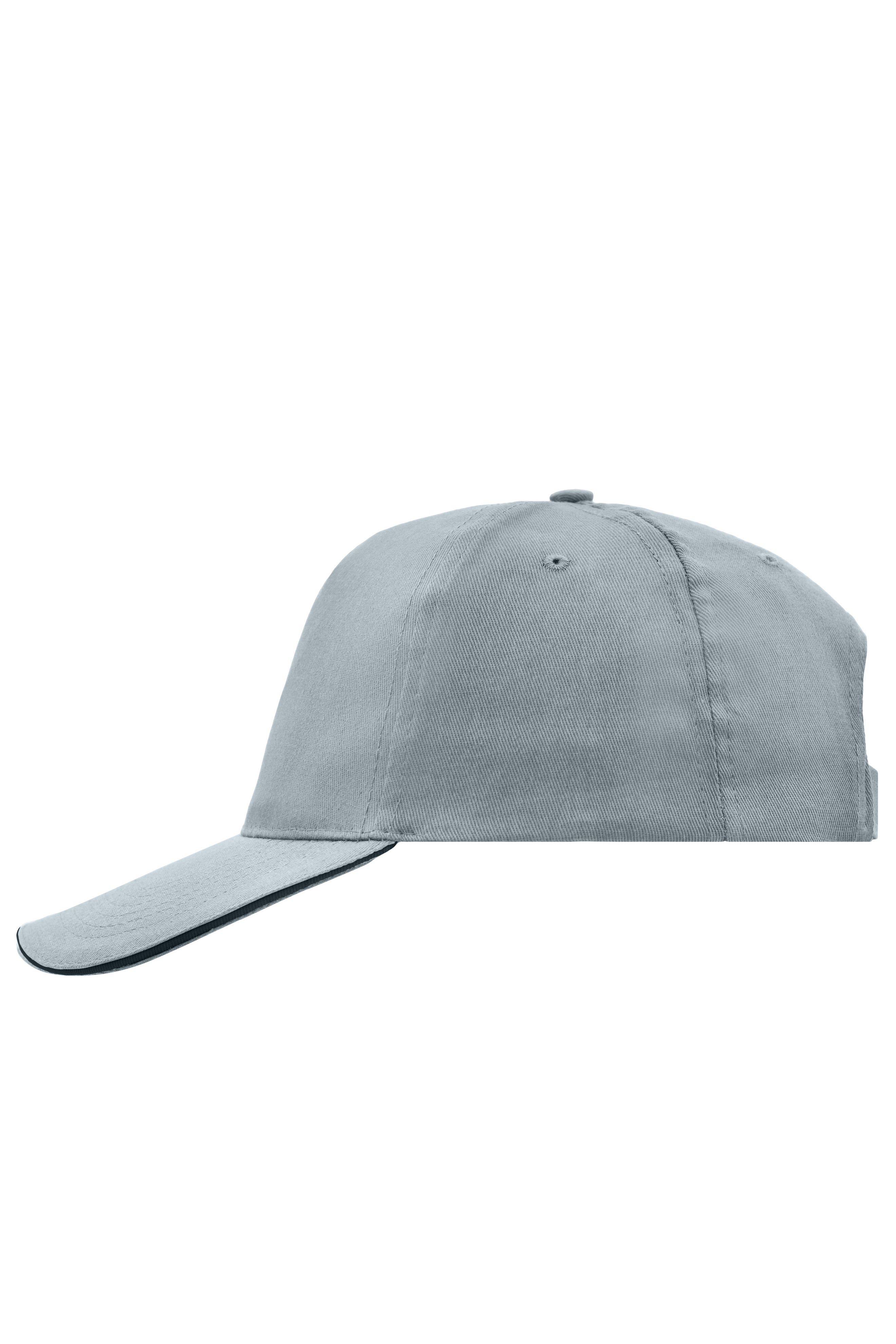 5 Panel Promo Sandwich Cap MB6552 5 Panel Promo Cap mit kontrastfarbigem Sandwich