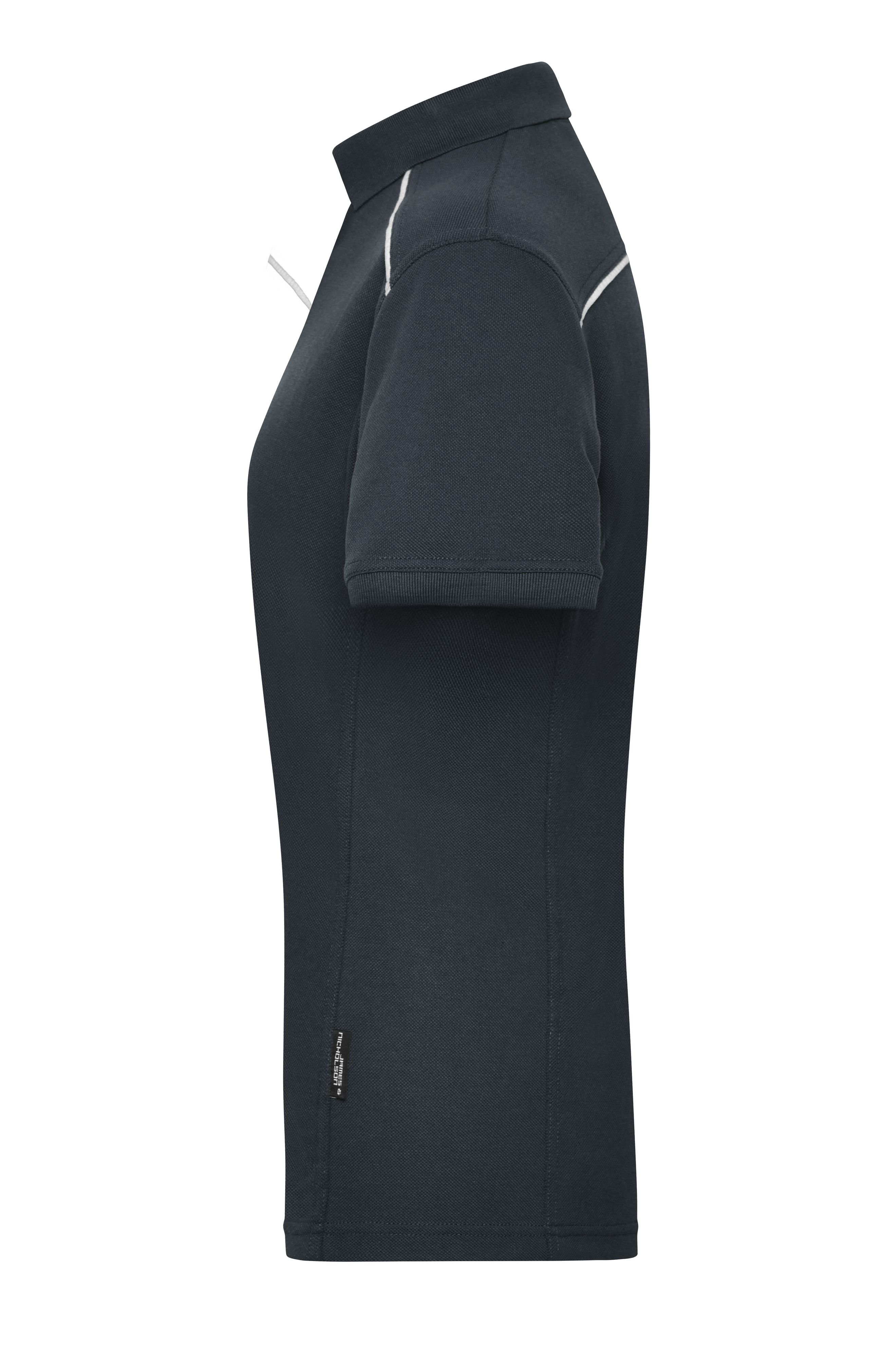 Ladies' Workwear Polo - SOLID - JN891 Strapazierfähiges und pflegeleichtes Polo mit Kontrastpaspel