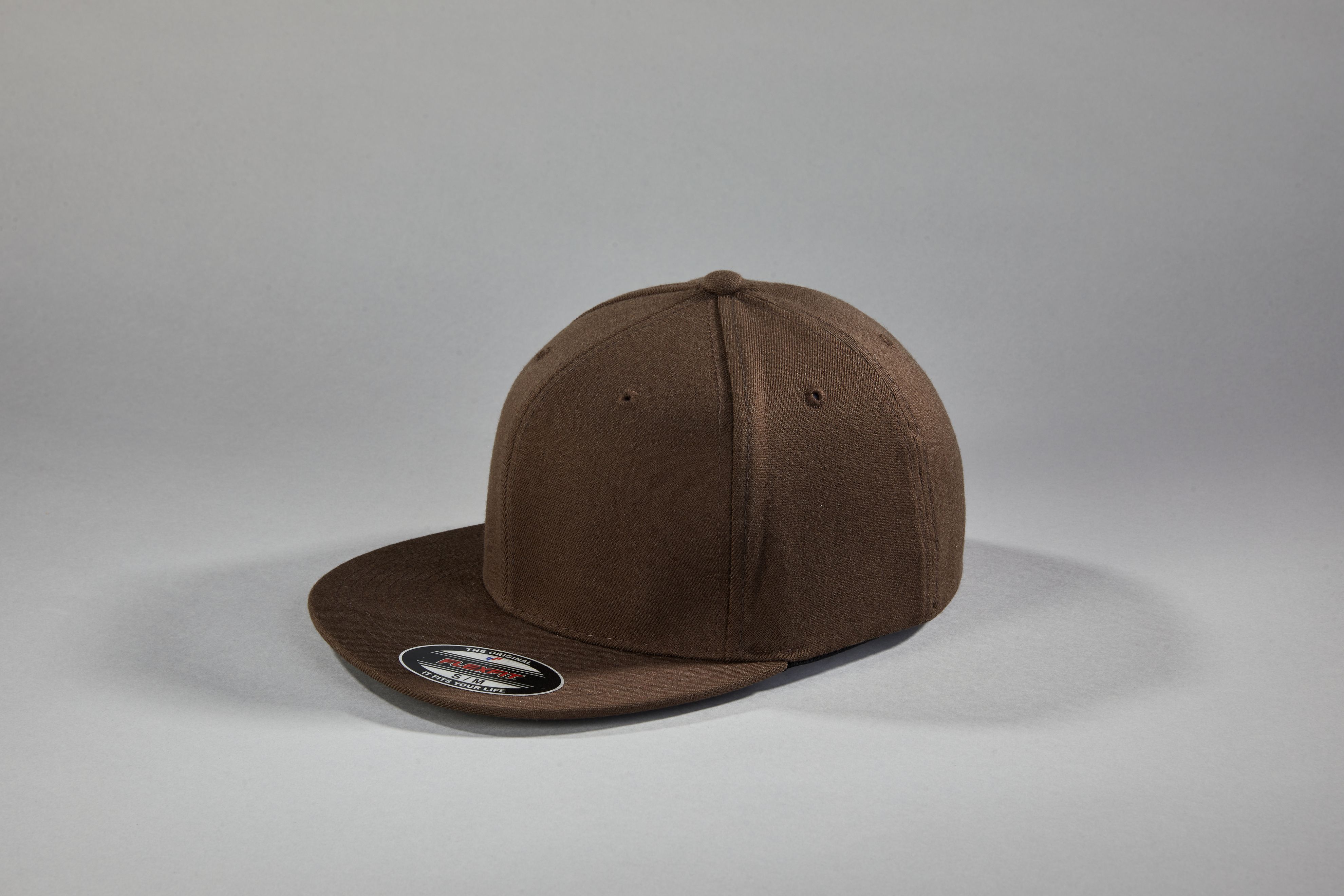 Flexfit® Flat Peak Cap MB6184 6 Panel Cap ohne Verschluss