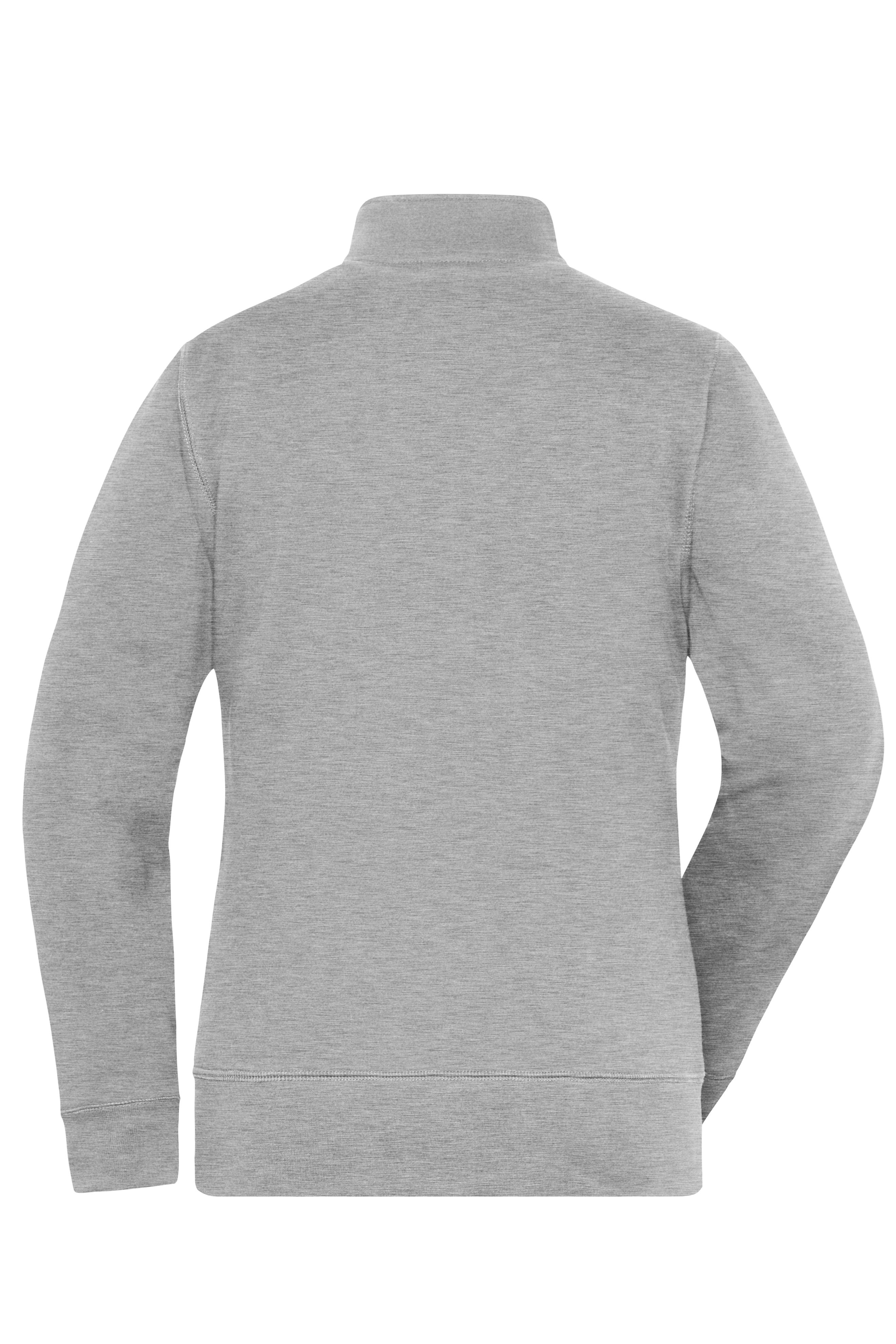 Ladies' Doubleface Work Jacket -  SOLID - JN1809 Funktionelle Jacke mit Stehkragen und Kängurutasche