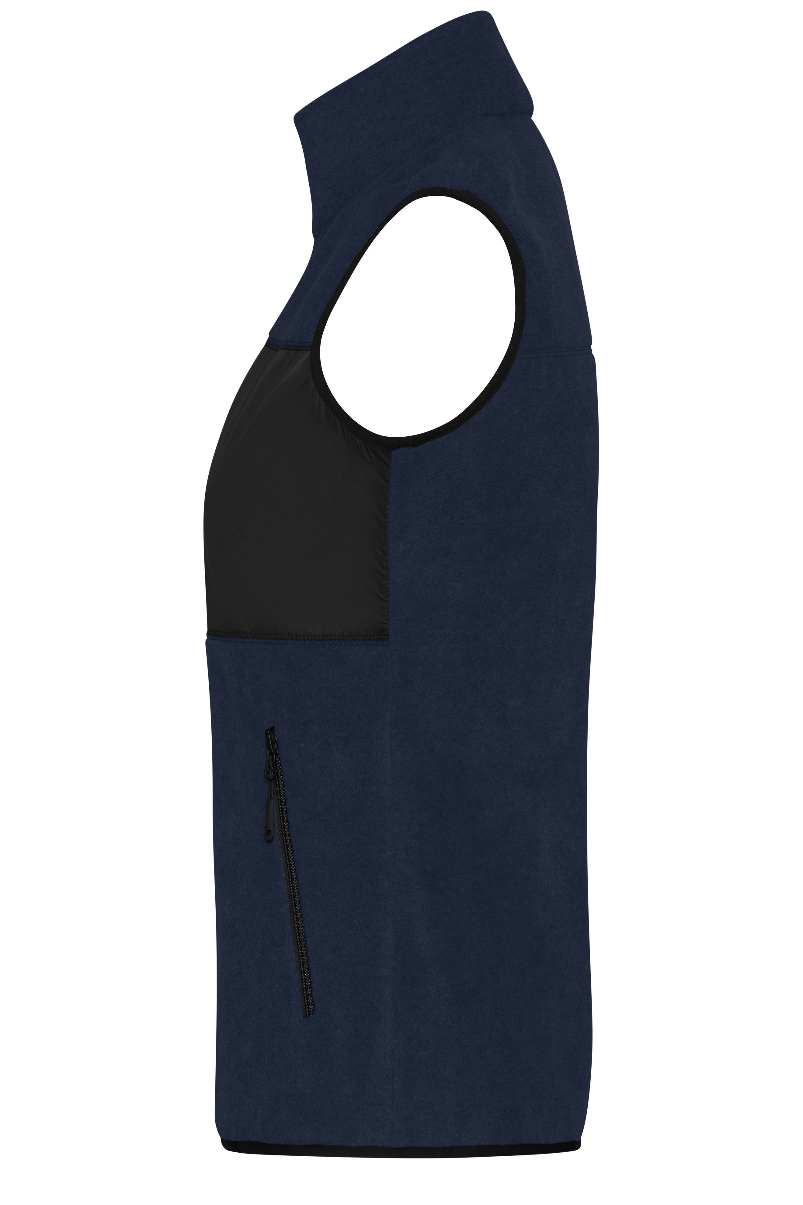 Ladies' Fleece Vest JN1309 Fleeceweste im Materialmix