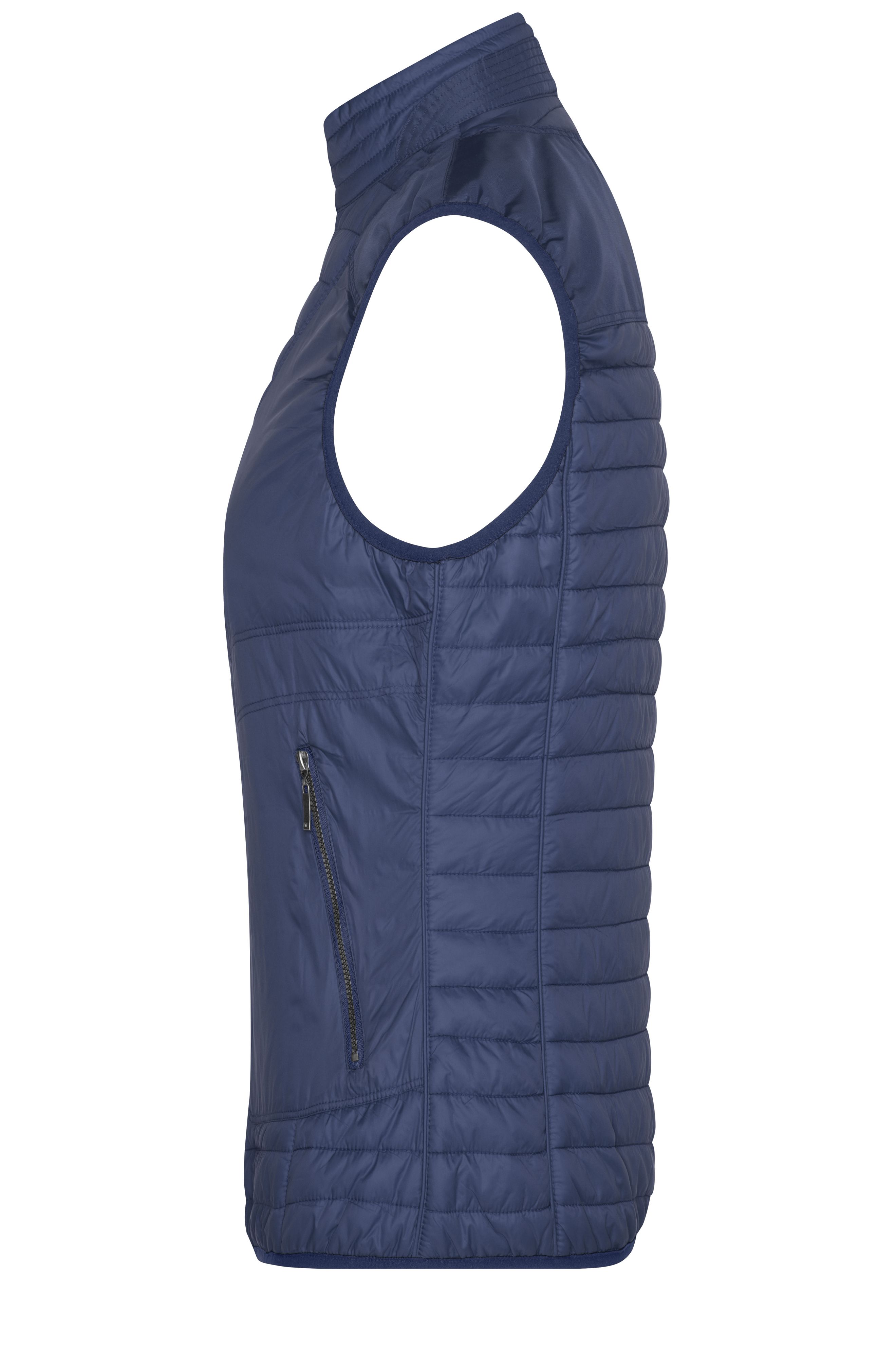 Ladies' Lightweight Vest JN1109 Wattierte Weste mit DuPont™ Sorona® Wattierung (nachwachsender, pflanzlicher Rohstoff)