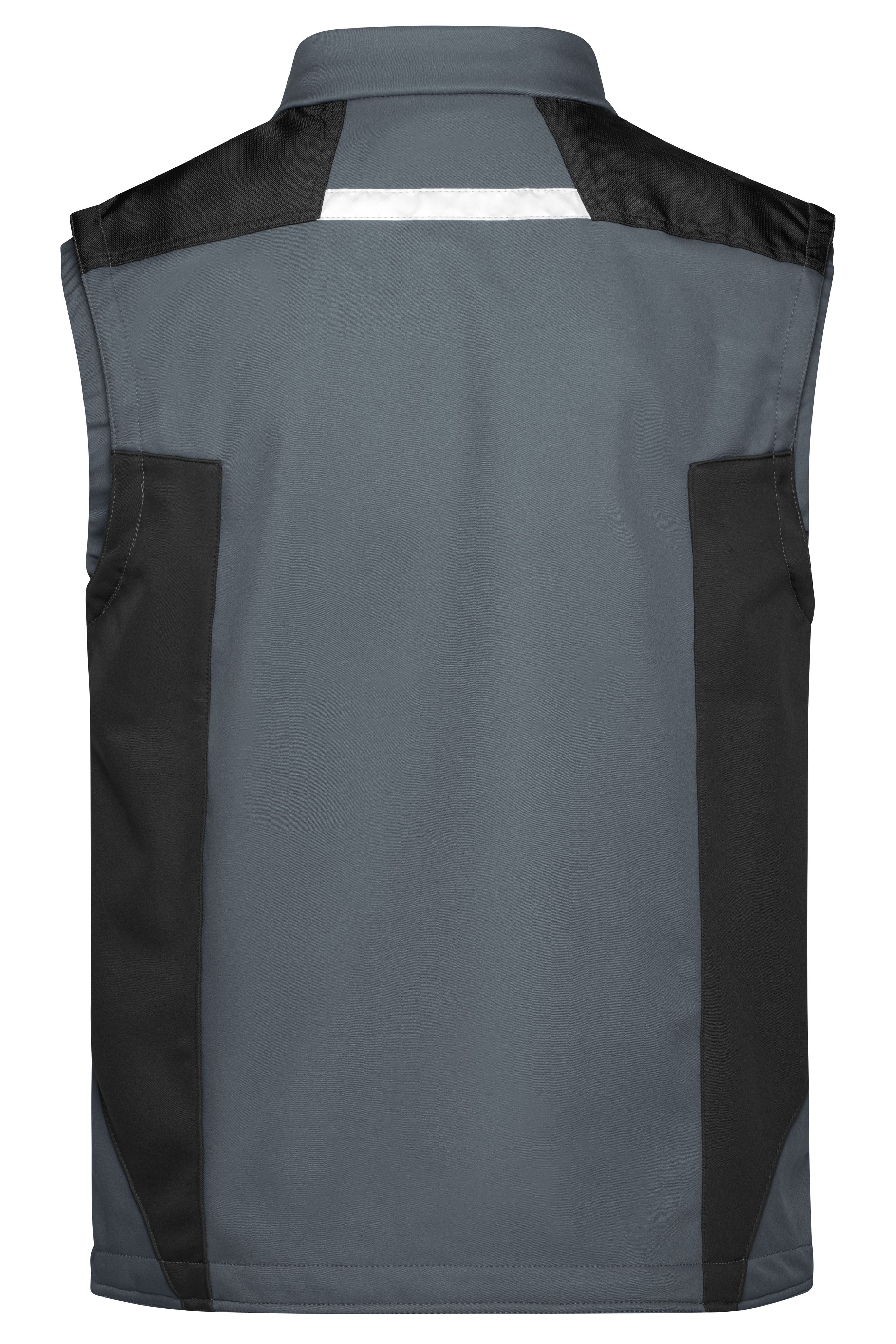 Workwear Softshell Vest - STRONG - JN845 Professionelle Softshellweste mit hochwertiger Ausstattung