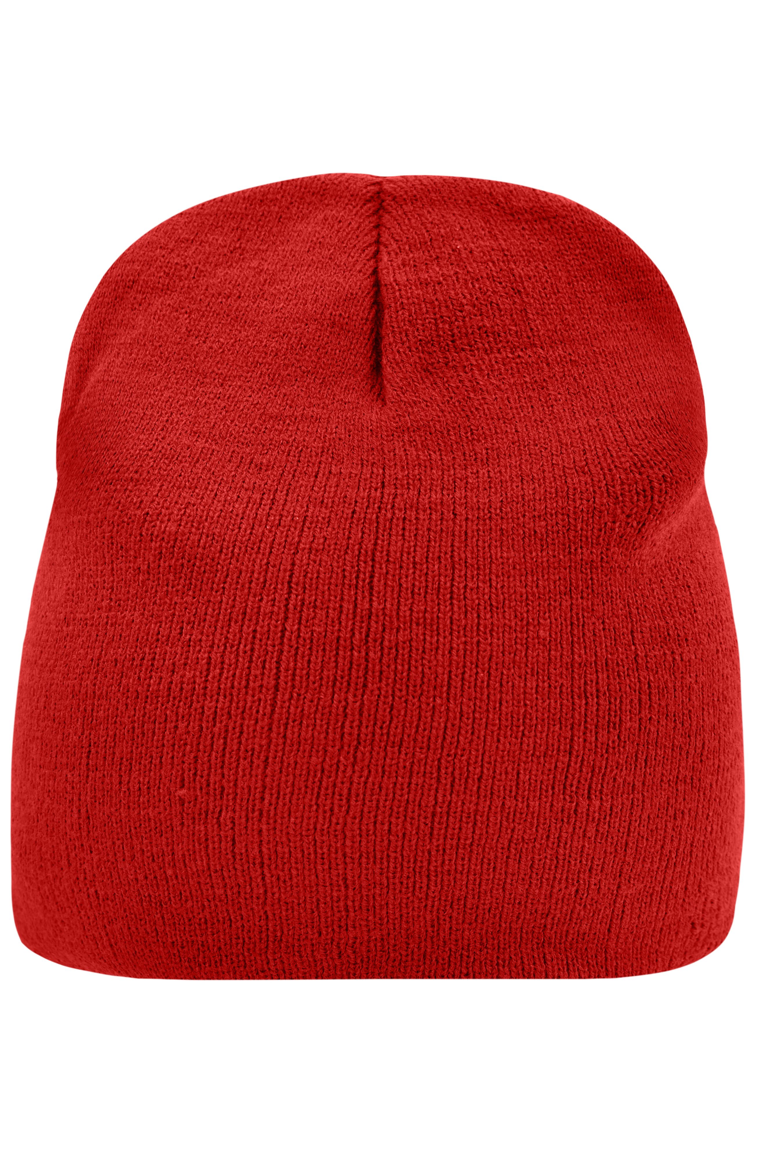 Beanie No.1 MB7580 Enganliegende Strickmütze ohne Umschlag