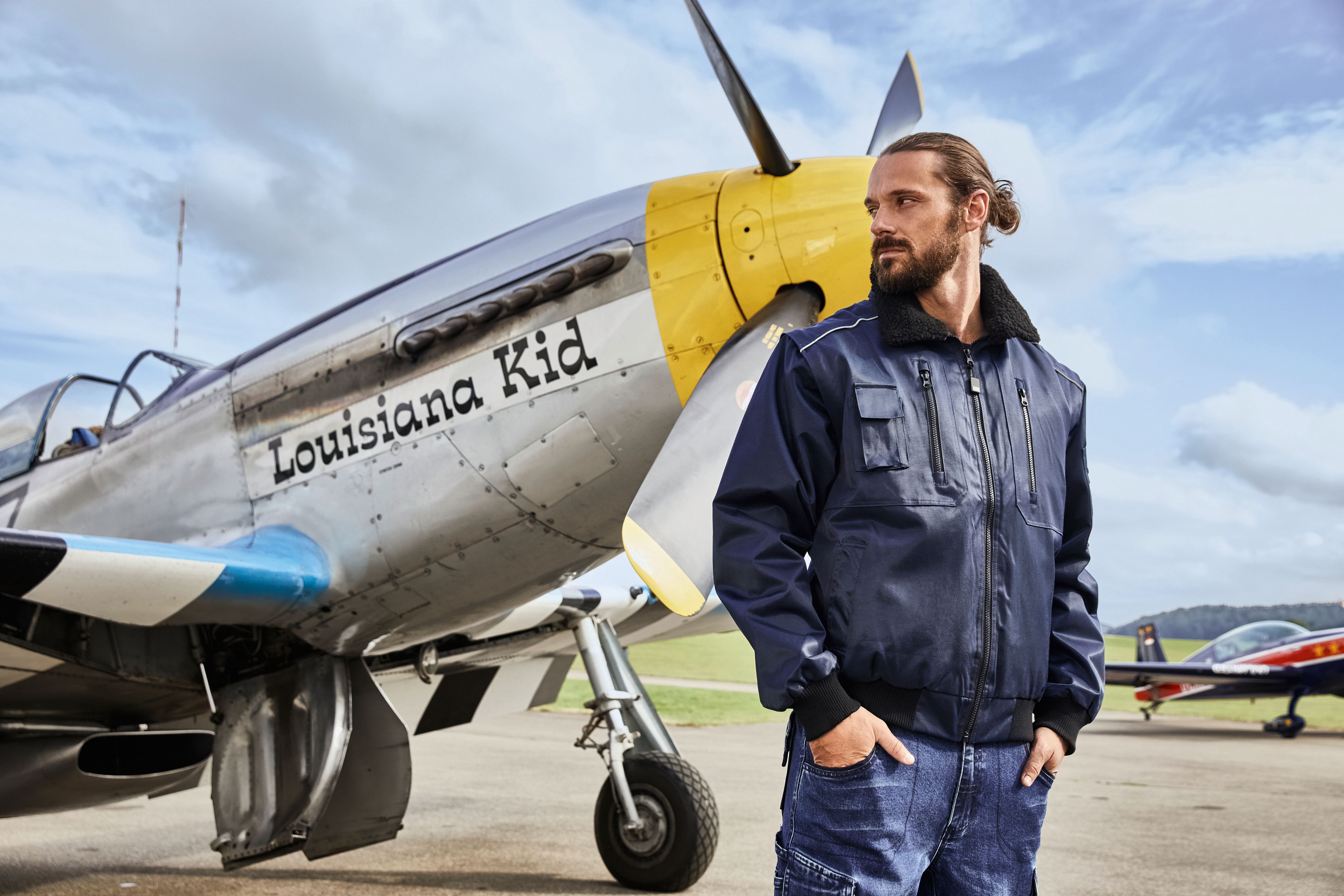 Pilot Jacket 3 in 1 JN812 3 in 1 Jacke im Blousonstil