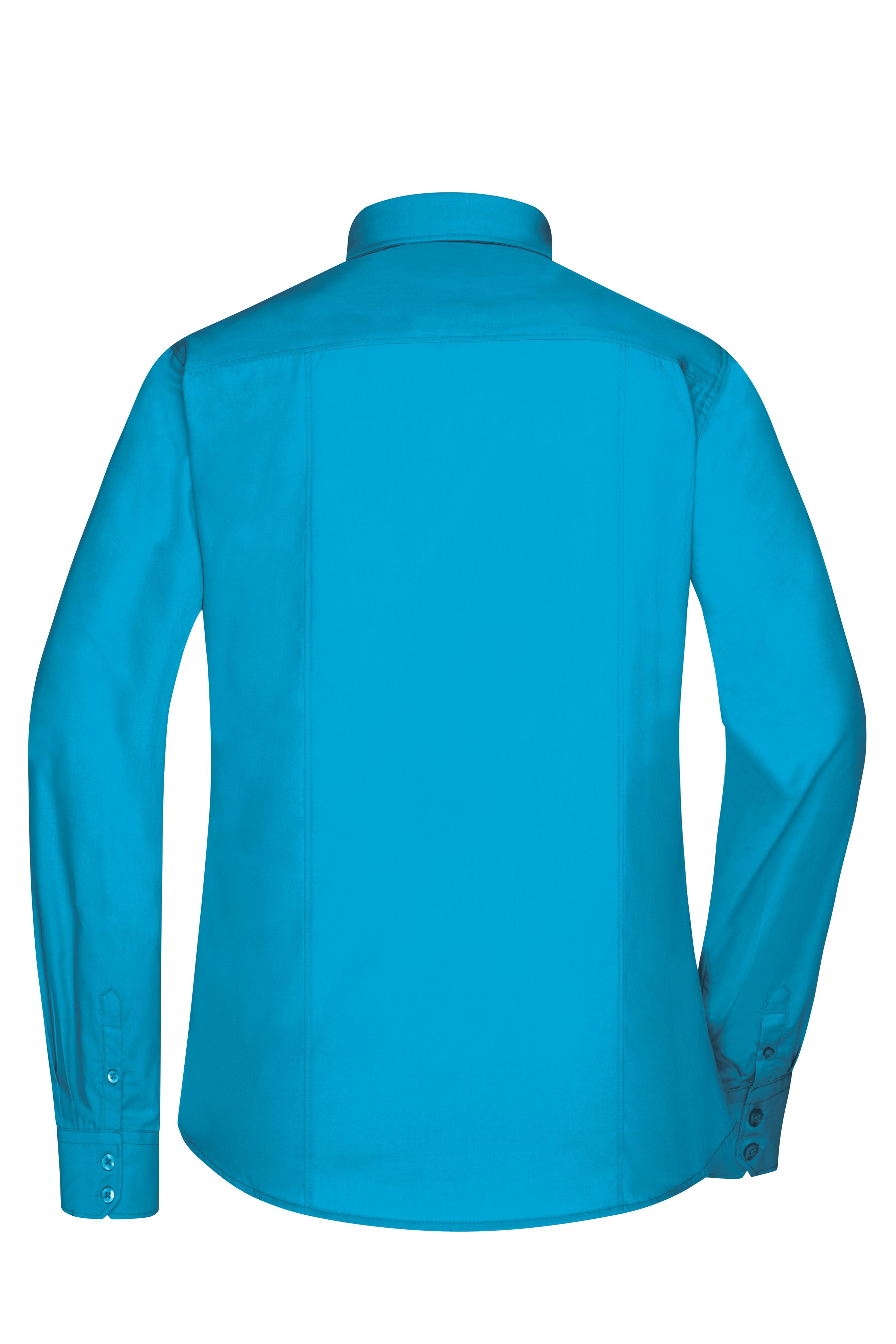 Ladies' Shirt Longsleeve Poplin JN677 Klassisches Shirt aus pflegeleichtem Mischgewebe