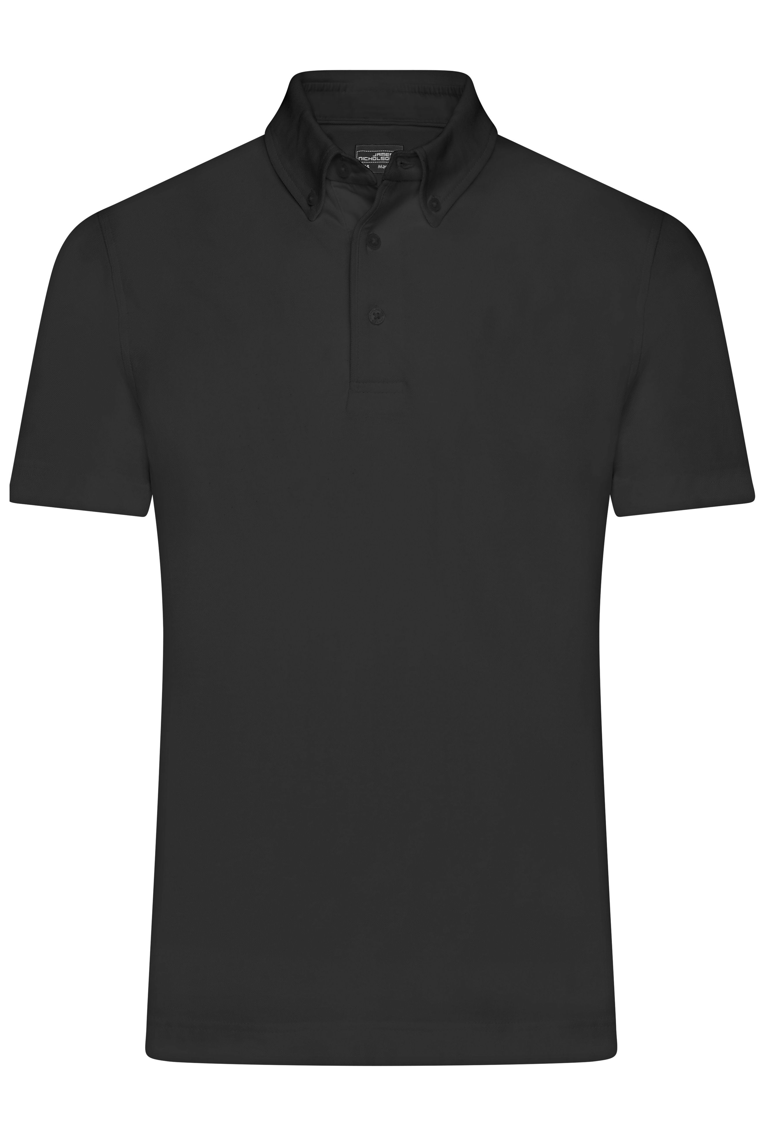 Men's Plain Polo JN964 Polo mit Button-Down Kragen