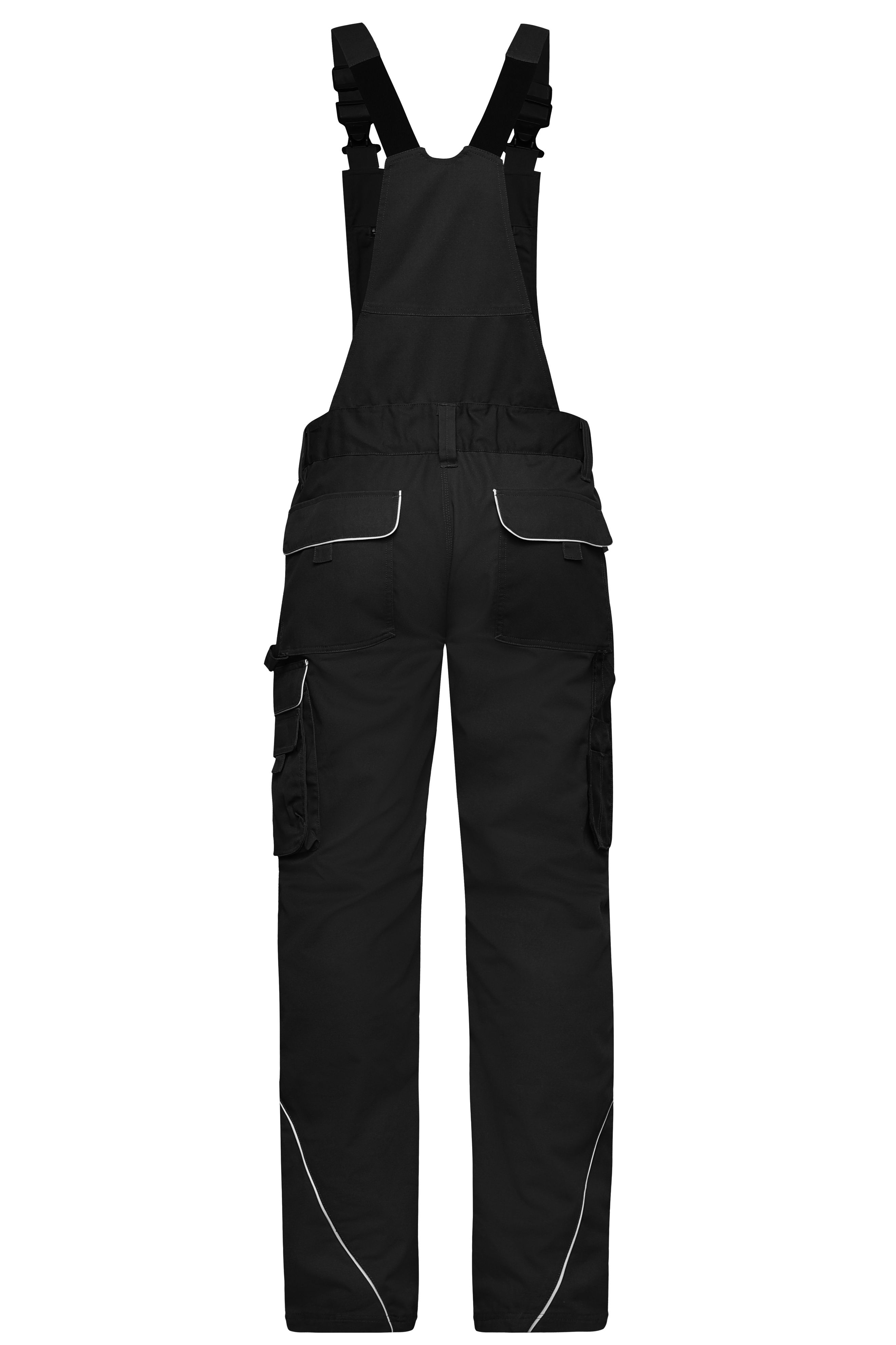 Workwear Pants with Bib - SOLID - JN879 Funktionelle Latzhose im cleanen Look mit hochwertigen Details