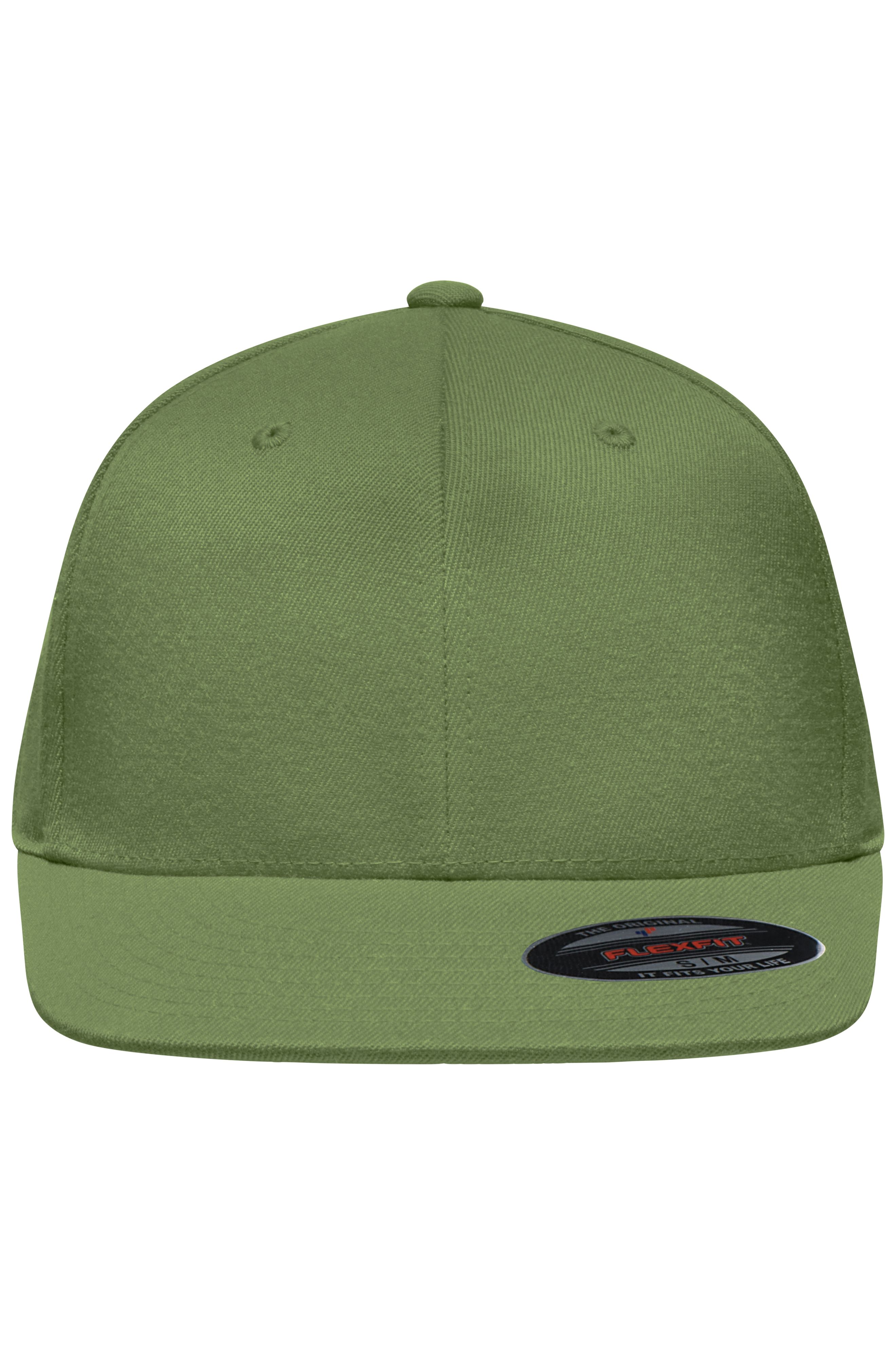 Flexfit® Flat Peak Cap MB6184 6 Panel Cap ohne Verschluss