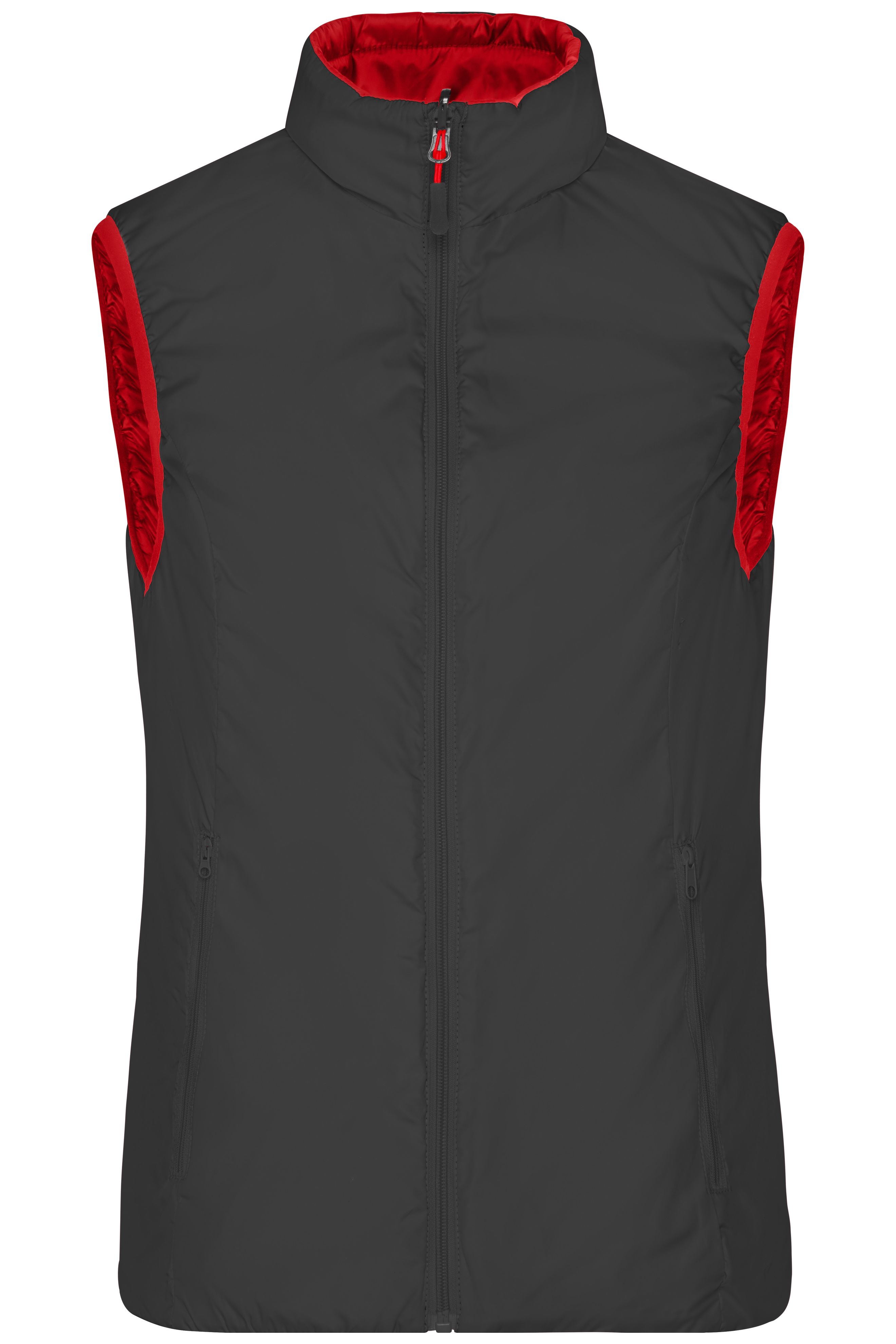 Ladies' Lightweight Vest JN1089 Leichte Wendeweste mit DuPont™ Sorona® Wattierung (nachwachsender, pflanzlicher Rohstoff)