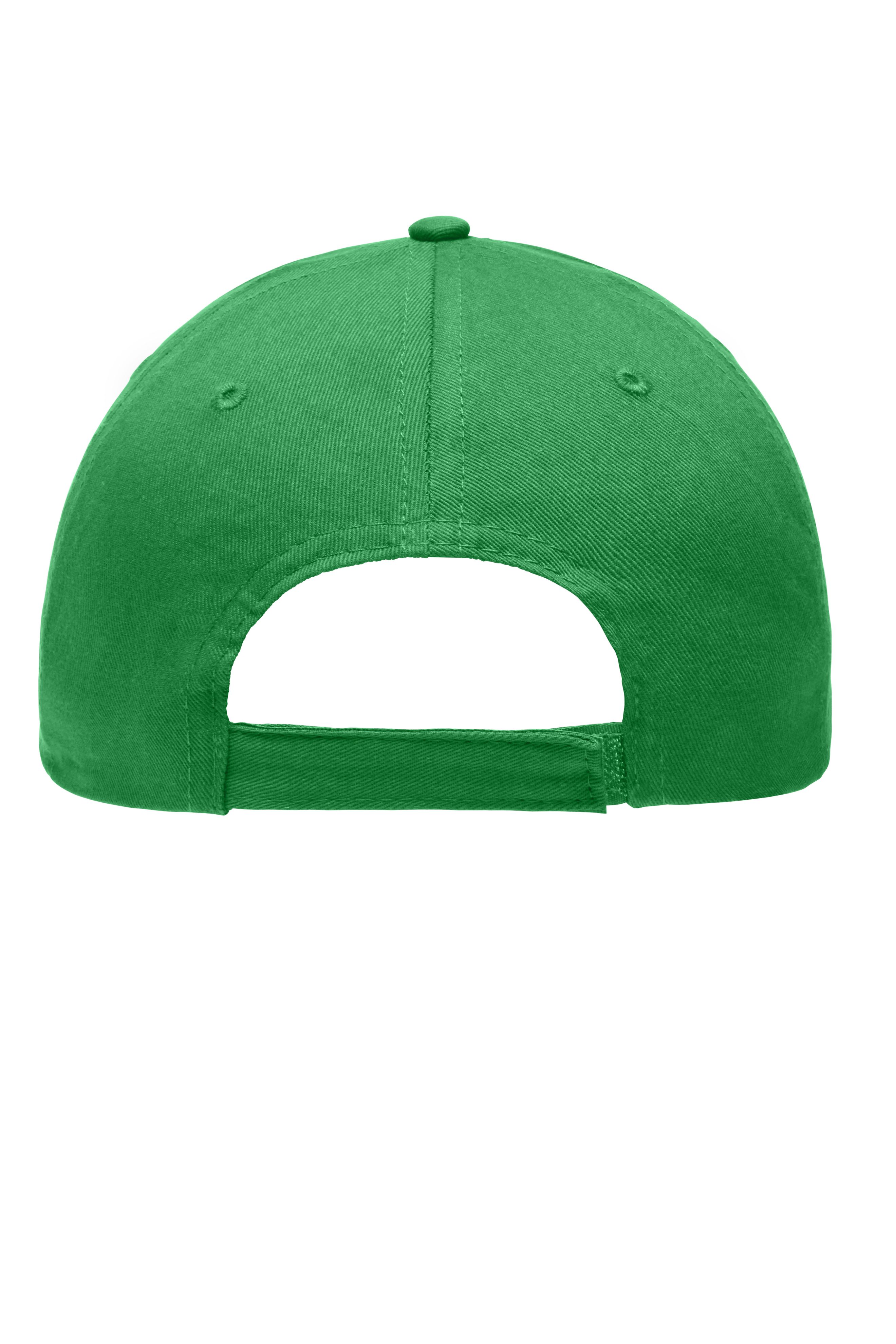 6 Panel Piping Cap MB6501 Brushed 6 Panel Cap