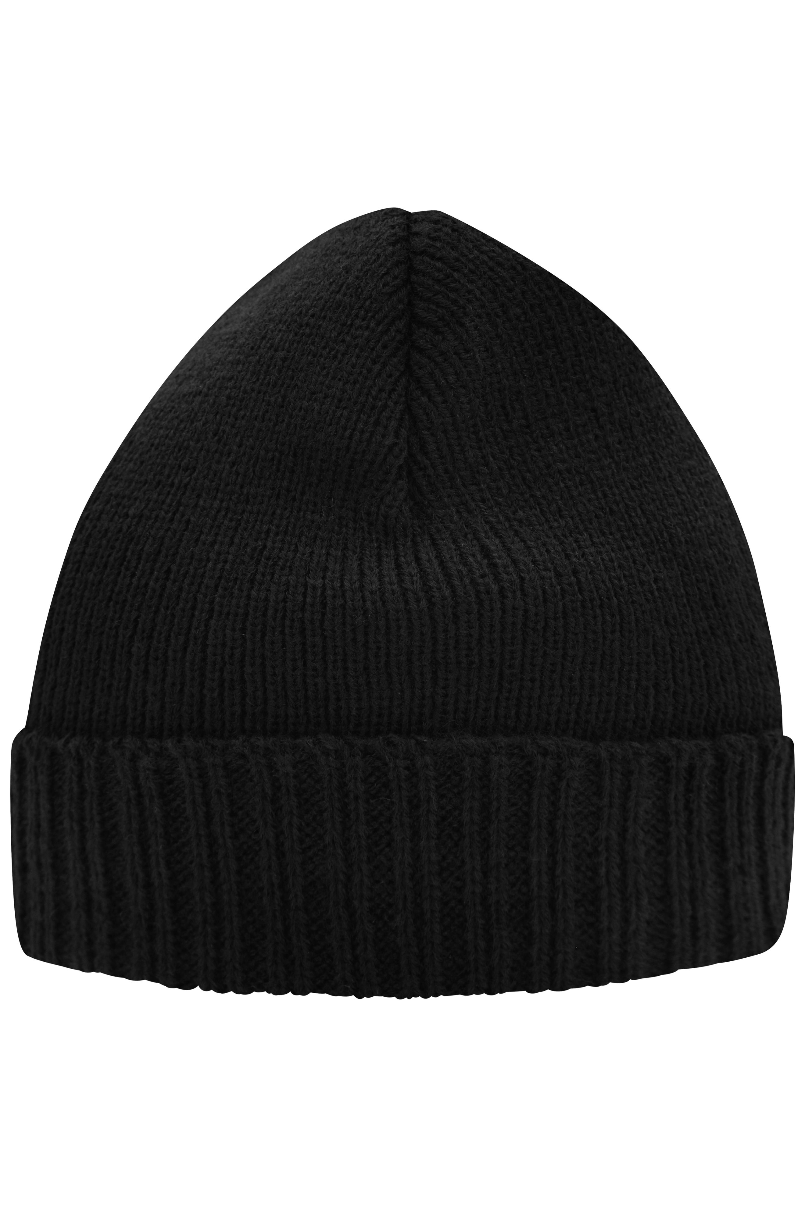 Basic Knitted Beanie MB7111 Promotion Strickmütze mit Umschlag