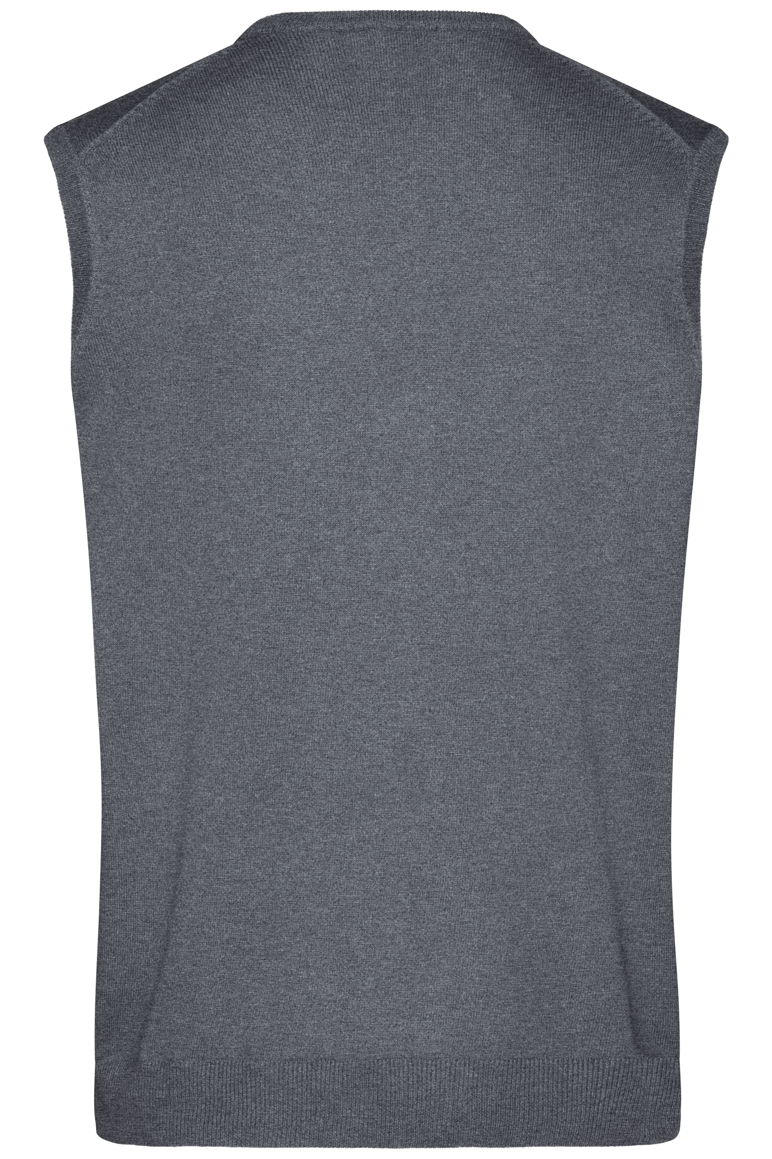 Men's V-Neck Pullunder JN657 Klassischer Baumwoll-Pullunder