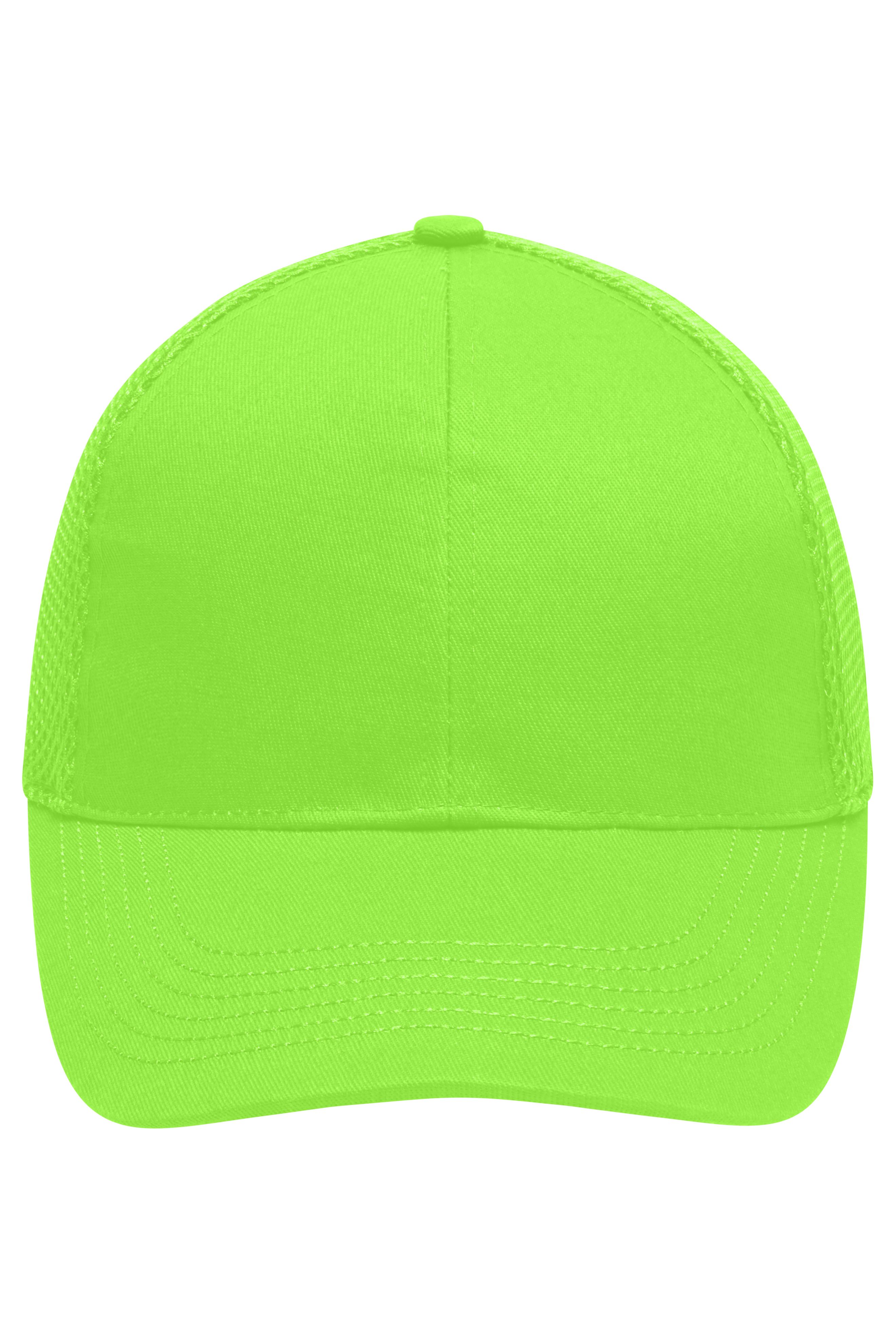 6 Panel Air Mesh Cap MB6216 Hochwertiges 6 Panel Cap mit ungebürsteter Oberfläche
