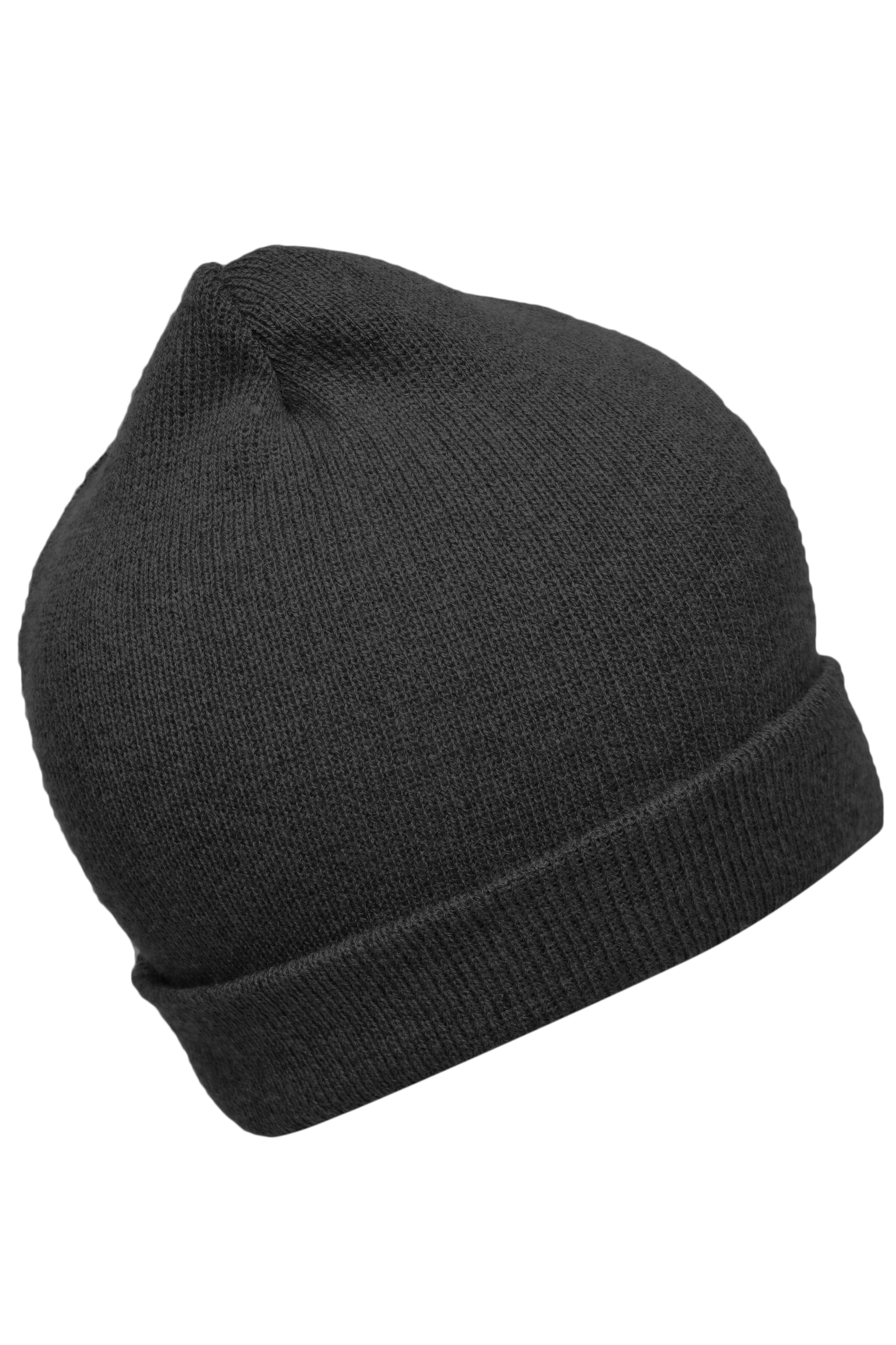 Knitted Promotion Beanie MB7112 Sehr leichte Promotion Strickmütze mit Umschlag