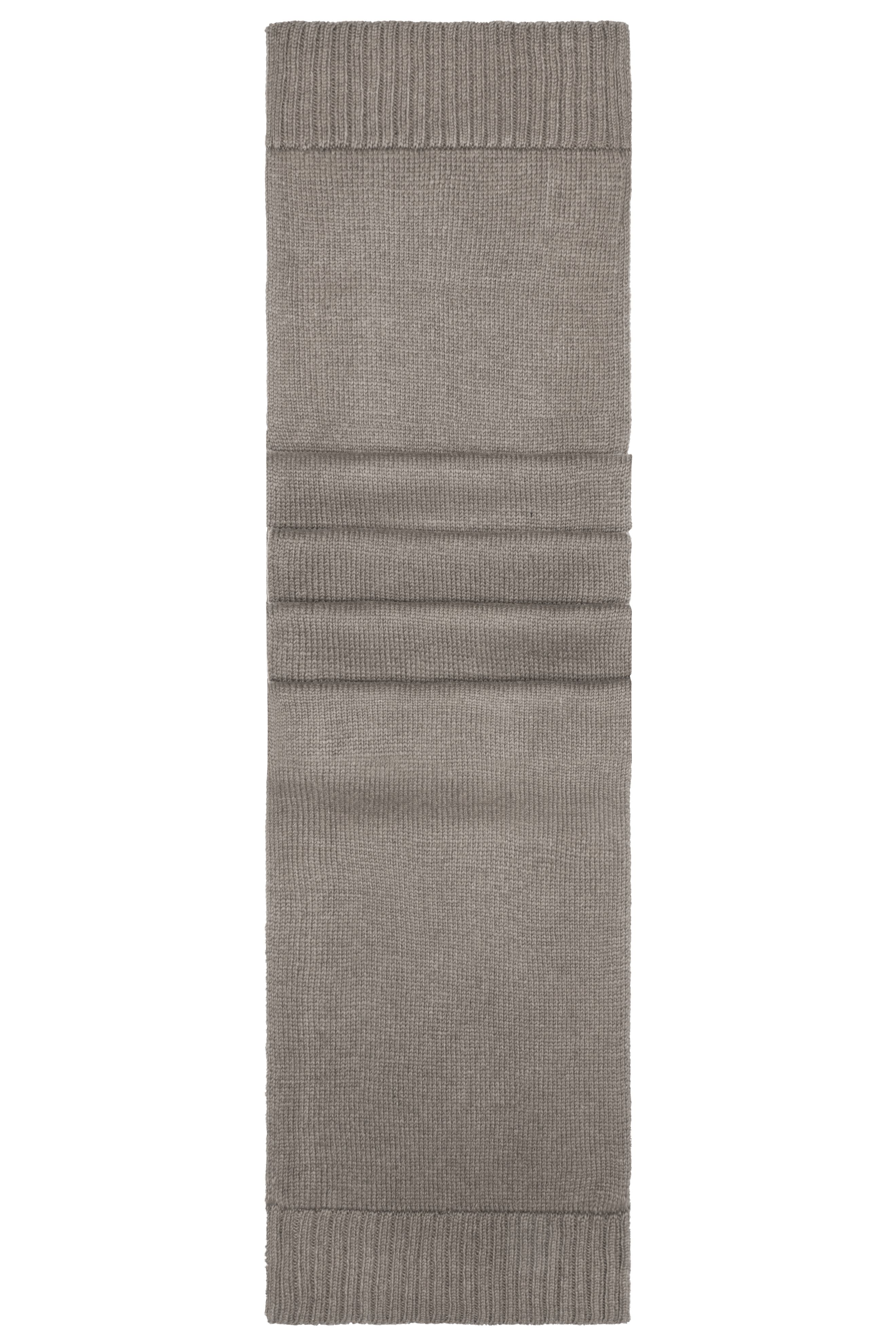 Melange Scarf Basic MB7978 Eleganter Strickschal aus Melange-Garnen