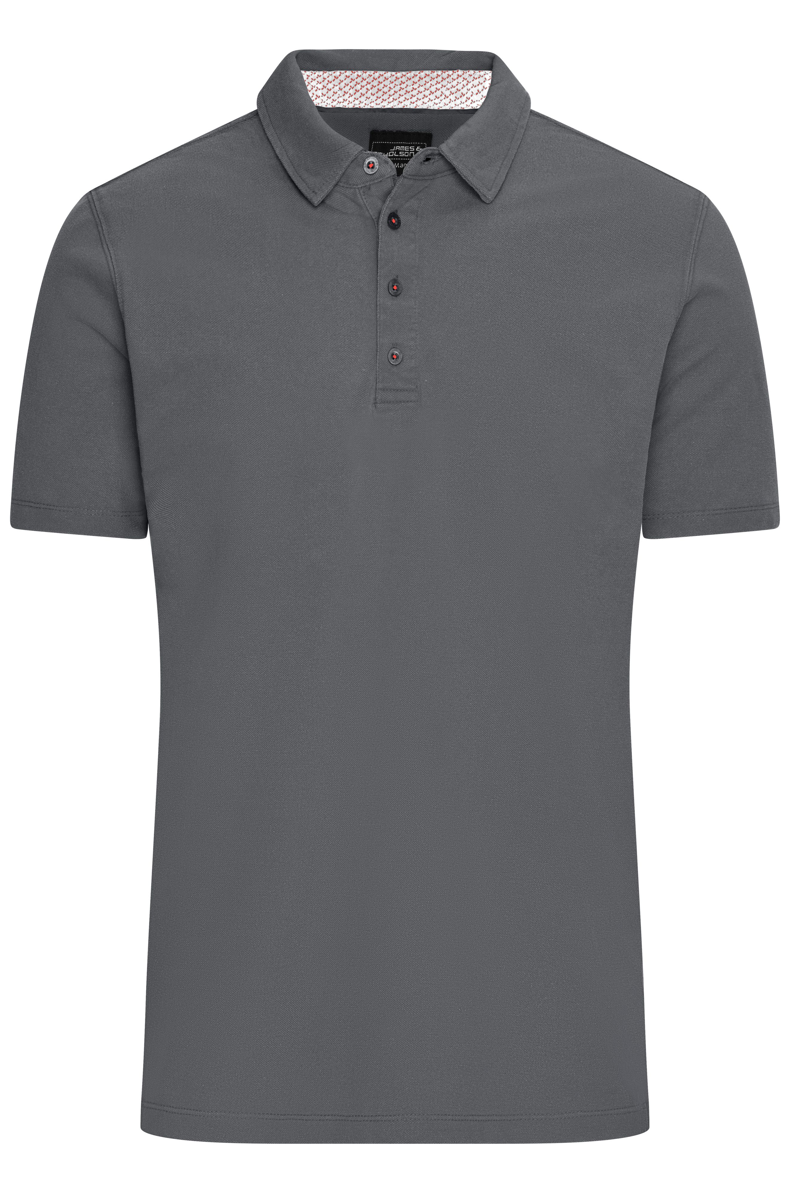 Men's Polo JN712 Polo mit modischen Details Men's Polo JN712 Polo mit modischen Details
