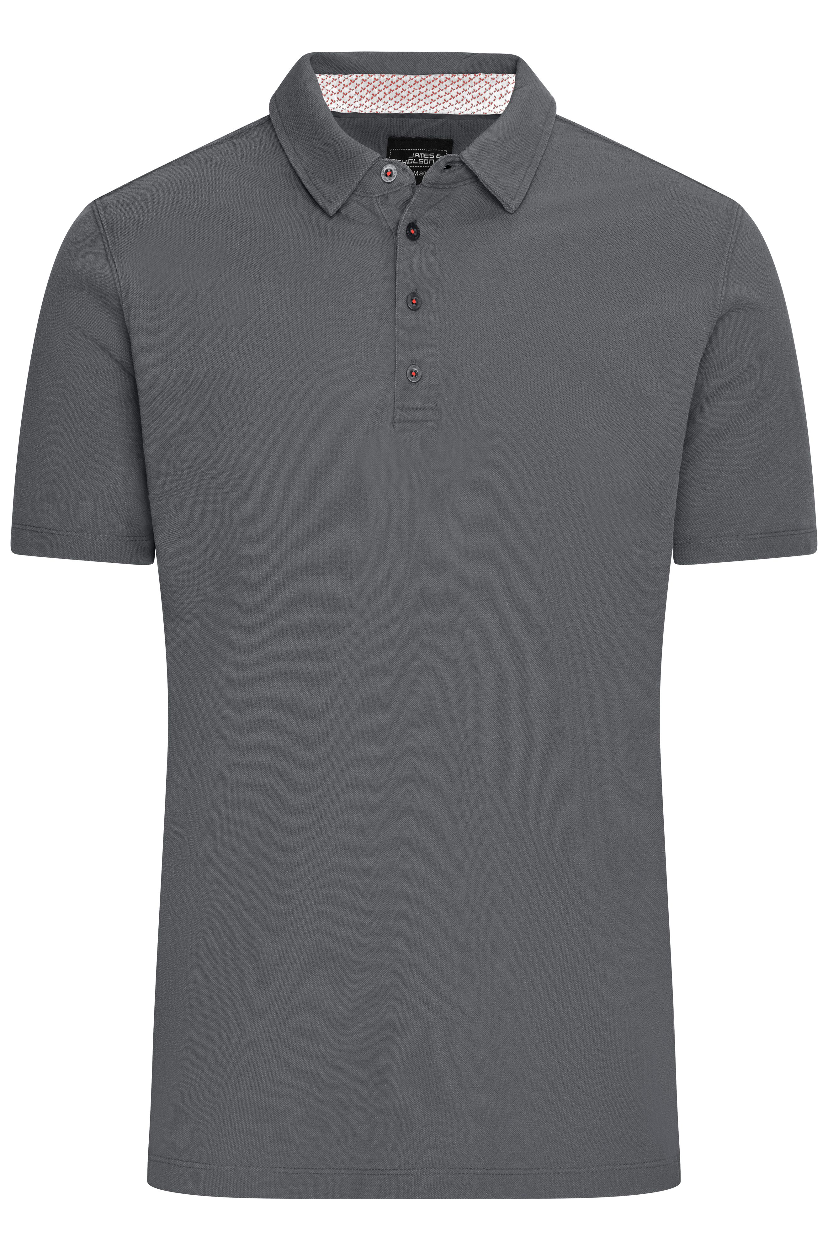 Men's Polo JN712 Polo mit modischen Details