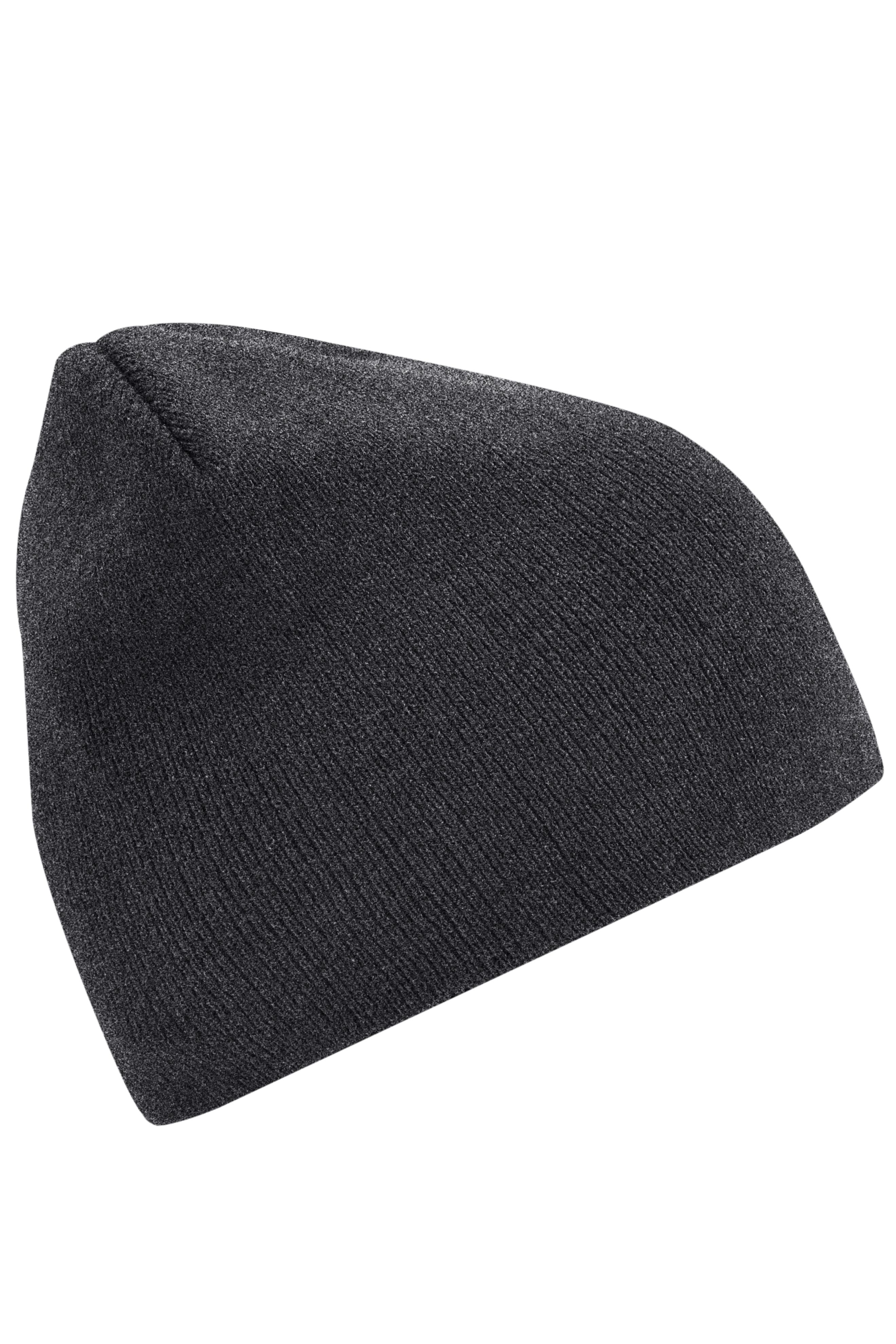 Beanie No.1 MB7580 Enganliegende Strickmütze ohne Umschlag