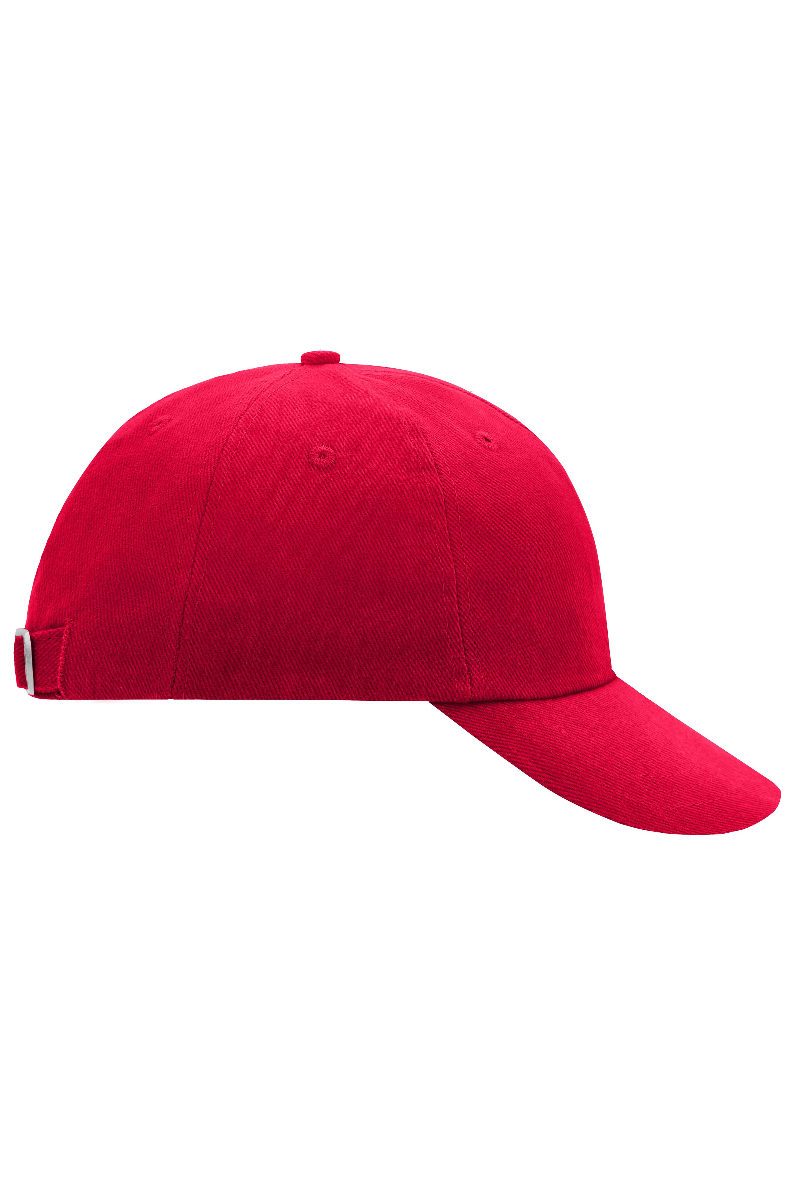 6 Panel Raver Cap MB6111 Klassisches Allround-Cap in zahlreichen Farbvarianten