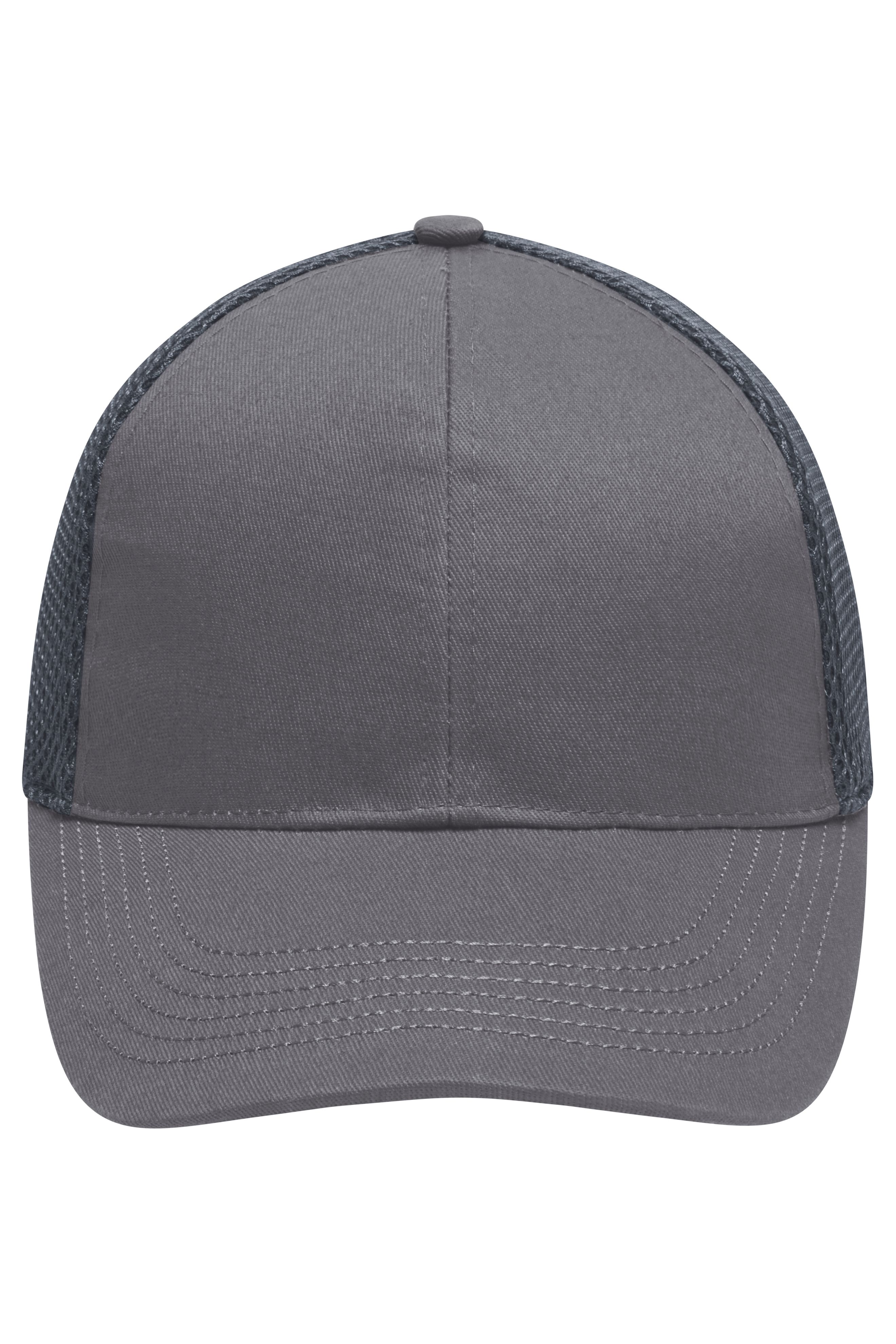 6 Panel Air Mesh Cap MB6216 Hochwertiges 6 Panel Cap mit ungebürsteter Oberfläche