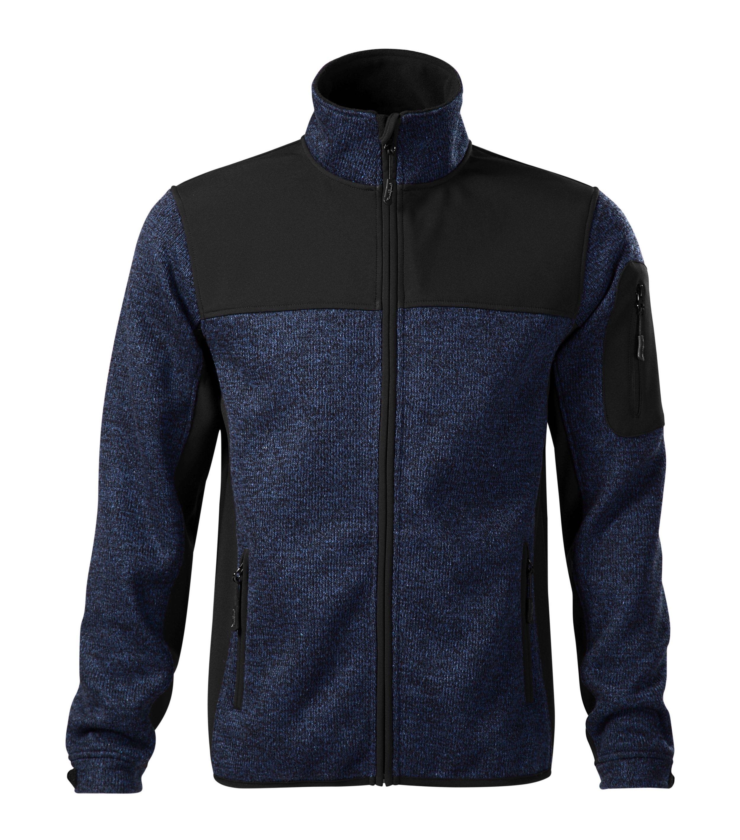 Softshelljacke Herren - Casual 550 - Ärmeltaschen und Anti-Pilling-Bearbeitung - Herrenjacke für den Winter oder als Outdoor Jacke mit Zipper für den Herbst