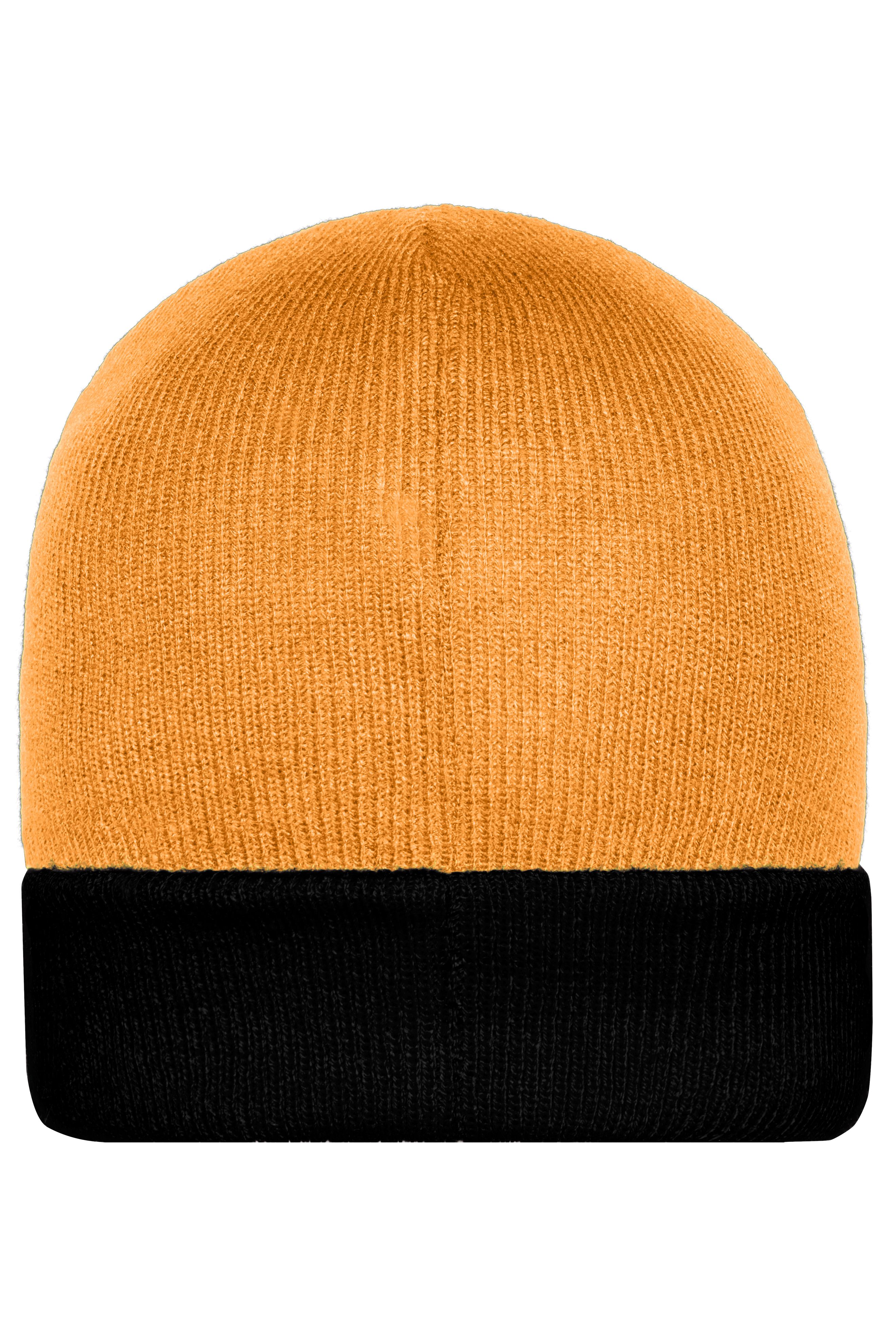 Knitted Cap MB7550 Klassische Strickmütze mit Umschlag