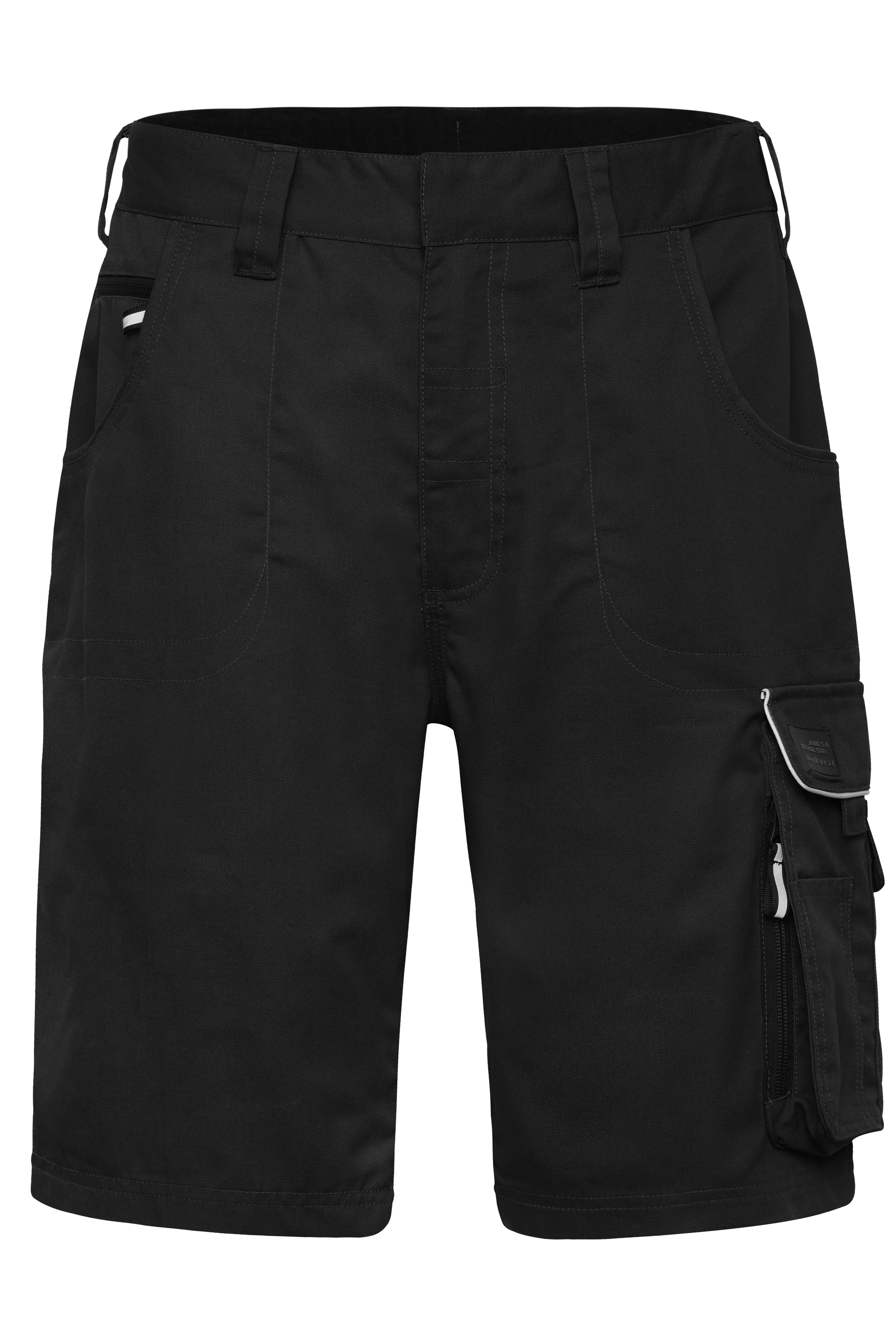 Workwear Bermudas - SOLID - JN880 Funktionelle Arbeitsshorts im cleanen Look mit hochwertigen Details