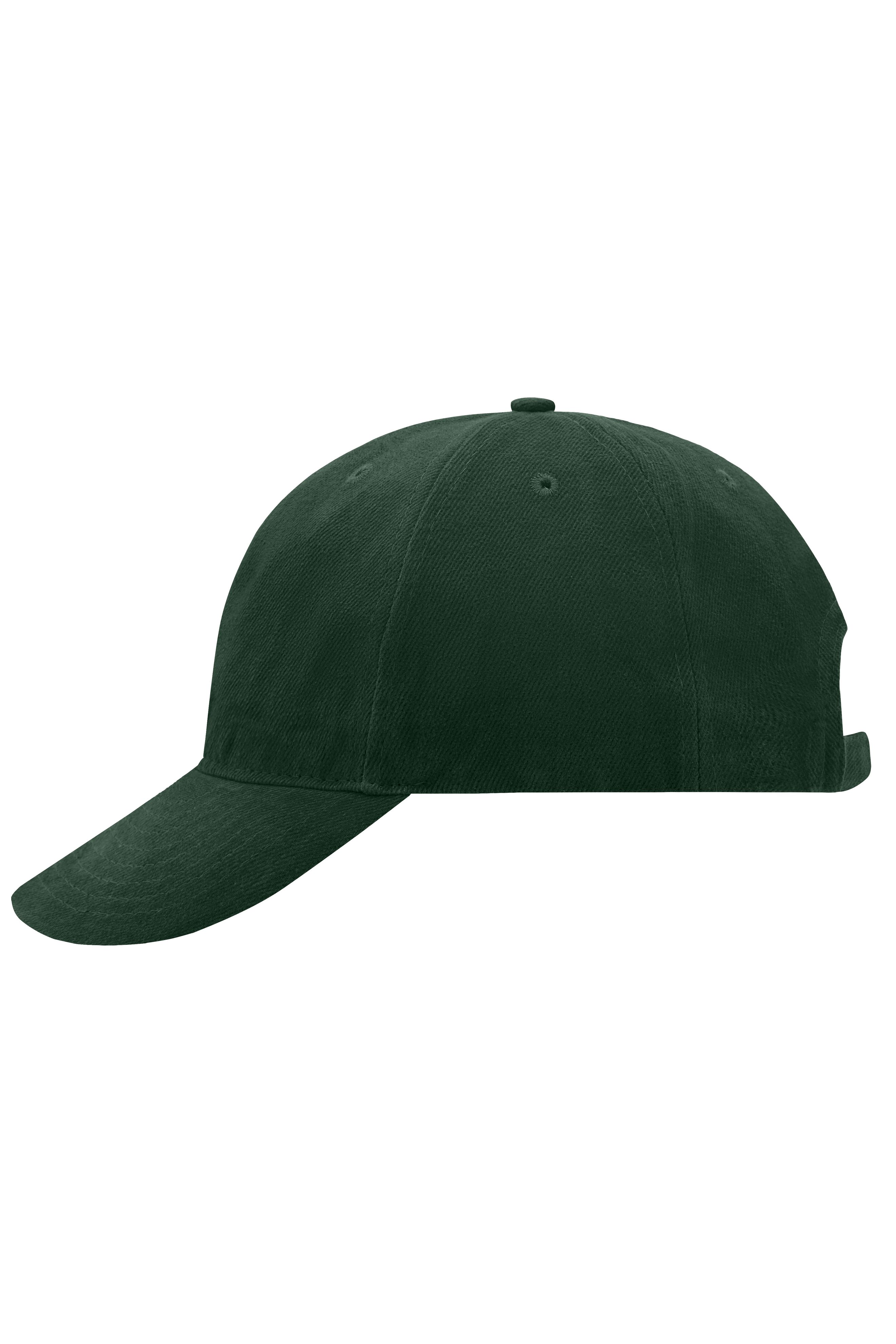 6 Panel Softlining Raver Cap MB6126 Hochwertiges 6 Panel Cap mit leichter Laminierung für einfaches Besticken