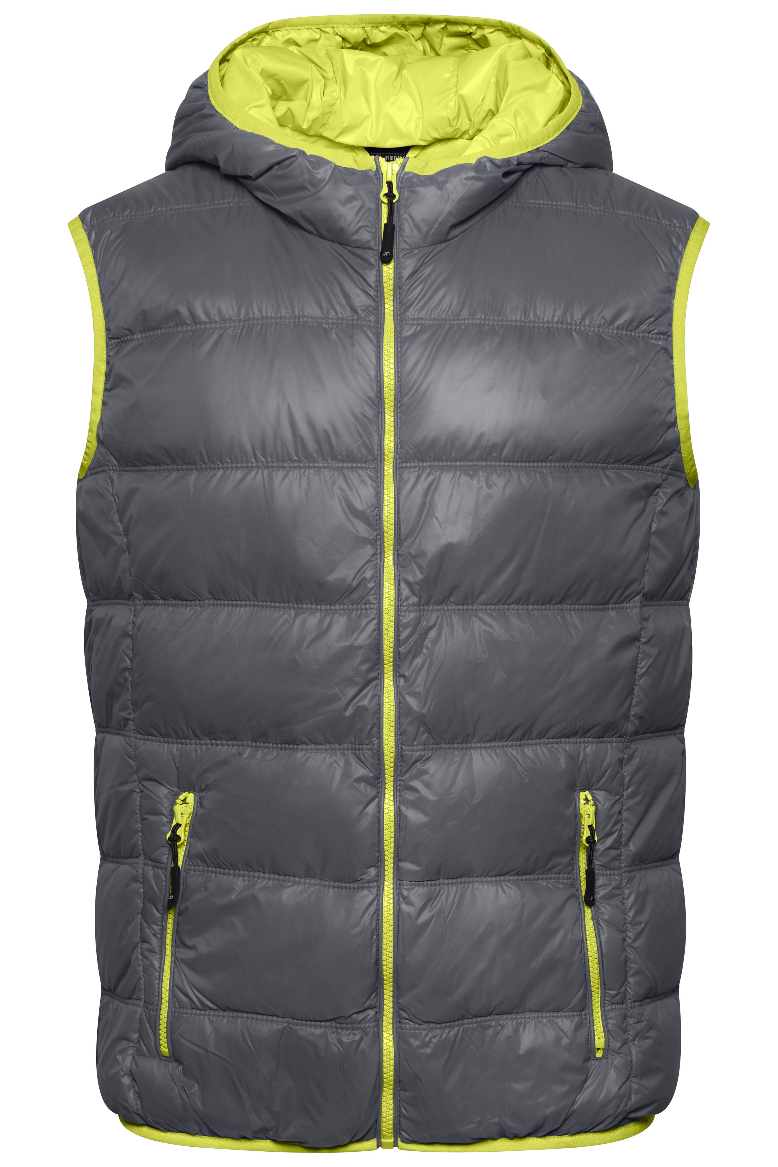 Men's Down Vest JN1062 Ultraleichte sportliche Daunenweste mit Kapuze