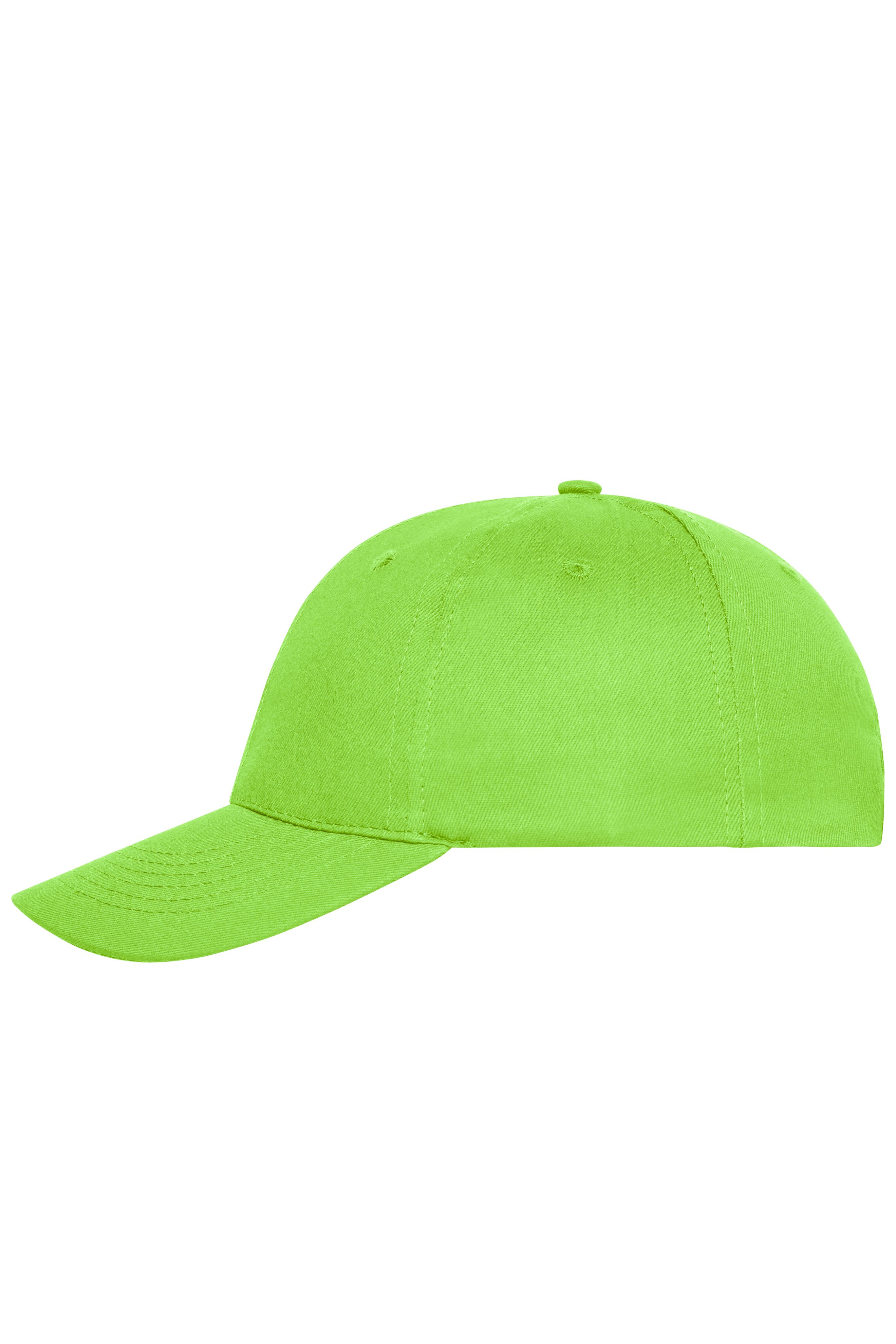 6 Panel Cap Bio Cotton MB6236 6 Panel Cap mit ungebürsteter Oberfläche