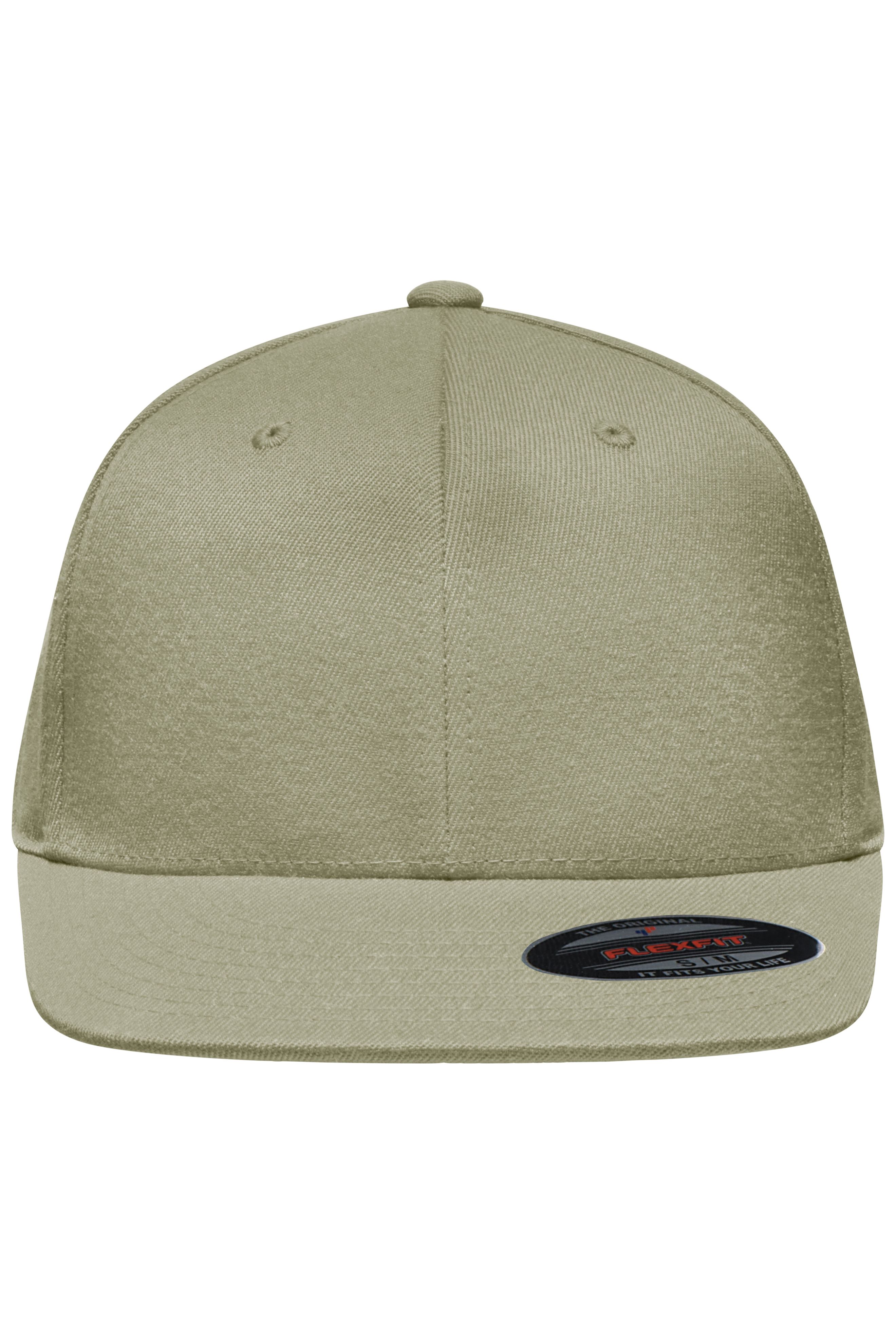 Flexfit® Flat Peak Cap MB6184 6 Panel Cap ohne Verschluss