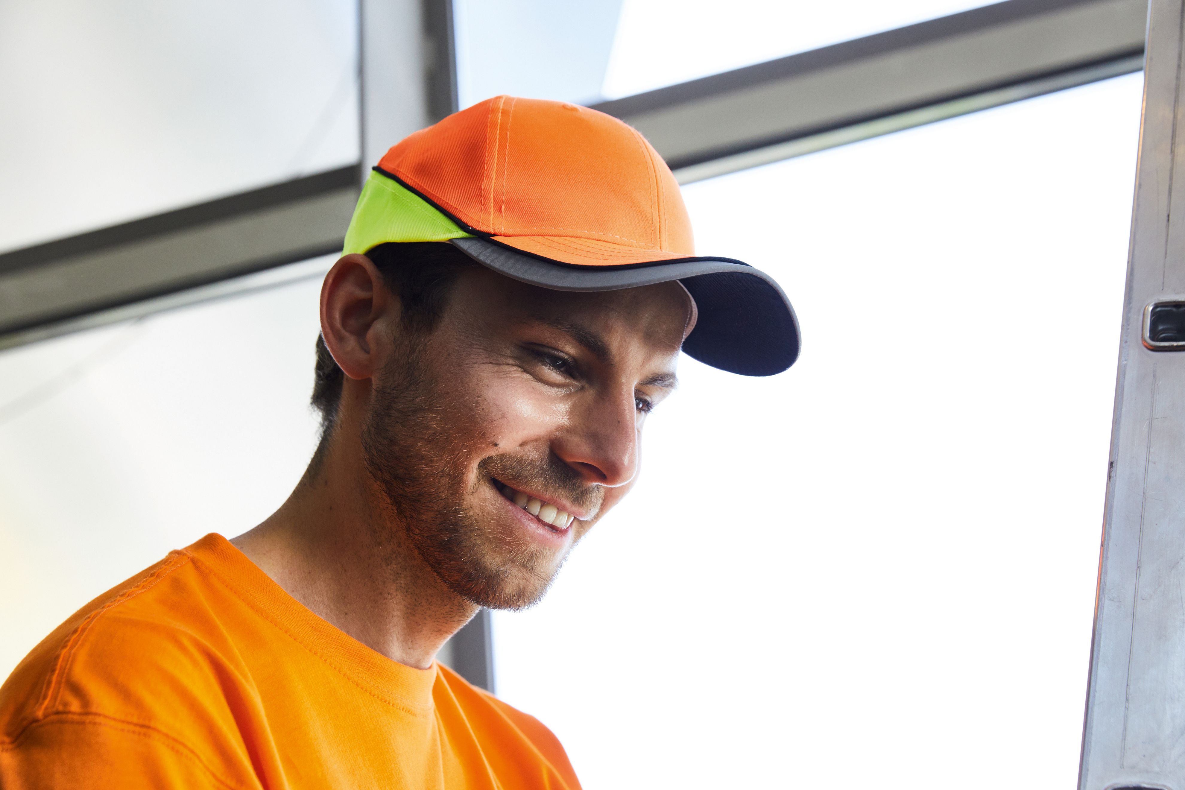Neon-Cap MB036 Funktionelles 6 Panel Cap in auffälligen Neonfarben