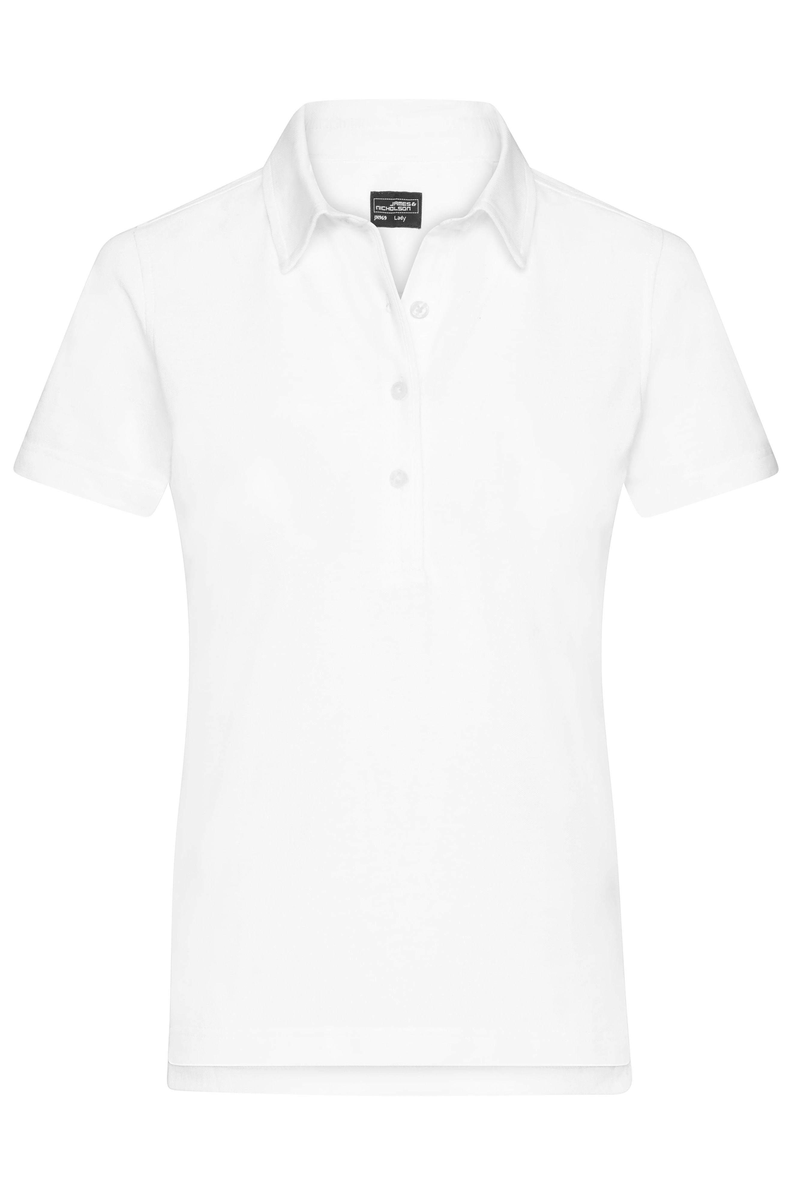 Ladies' Plain Polo JN969 Polo mit konfektioniertem Kragen Ladies' Plain Polo JN969 Polo mit konfektioniertem Kragen