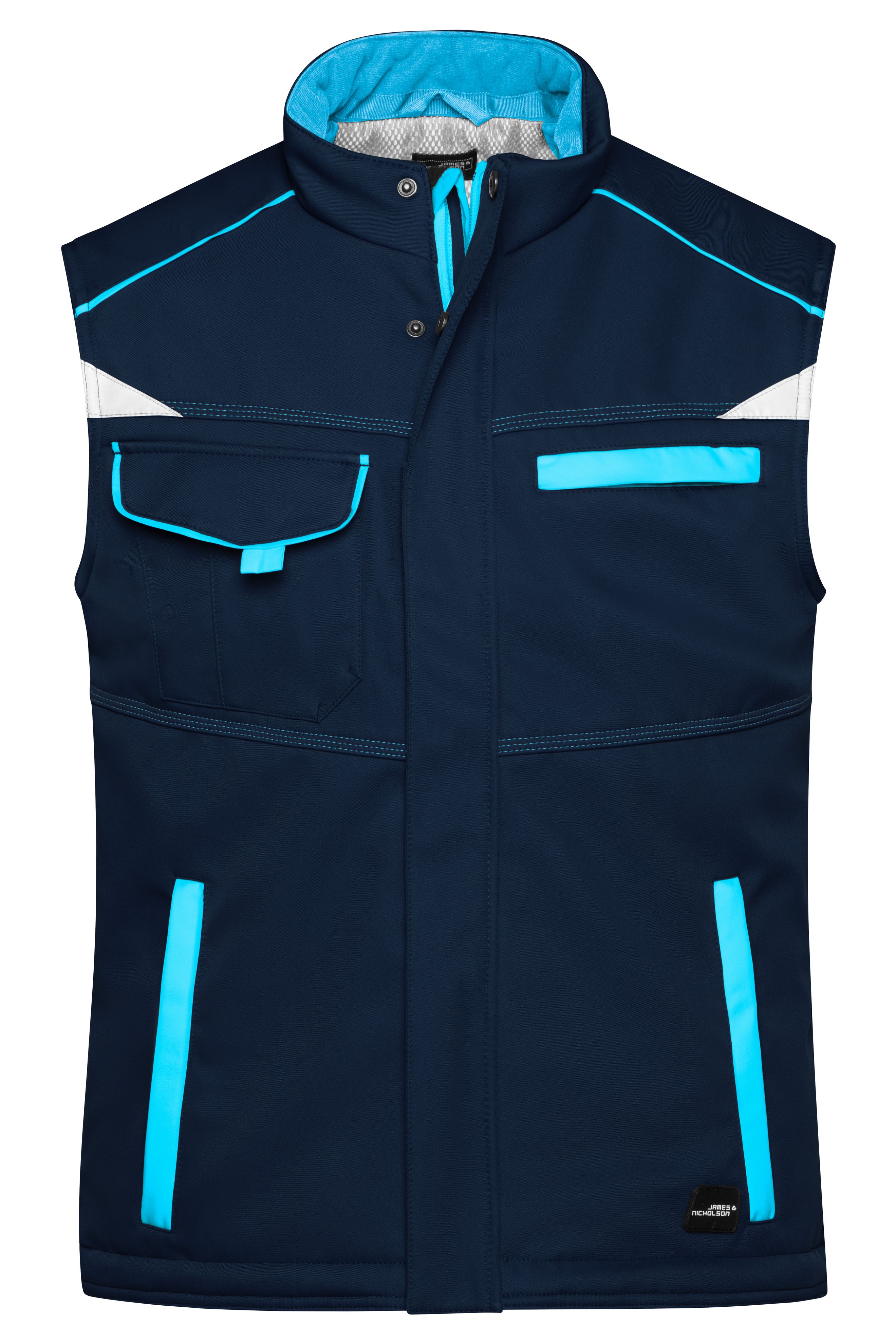 Workwear Softshell Padded Vest - COLOR - JN854 Funktionelle Softshell Weste mit warmem Innenfutter Workwear Softshell Padded Vest - COLOR - JN854 Funktionelle Softshell Weste mit warmem Innenfutter