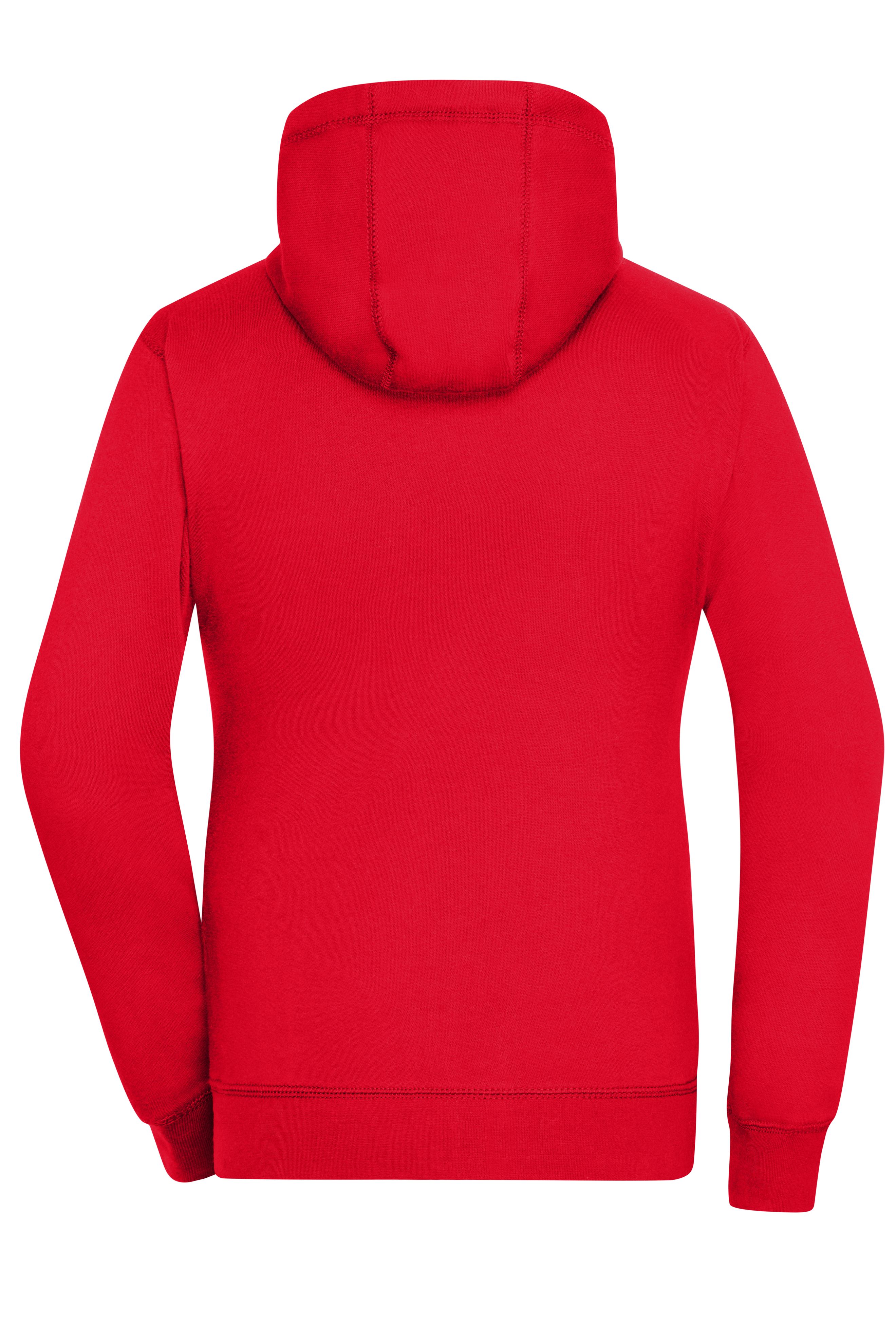 Ladies' Lifestyle Zip-Hoody JN962 Sweat-Jacke mit Reißverschluss und Kapuze